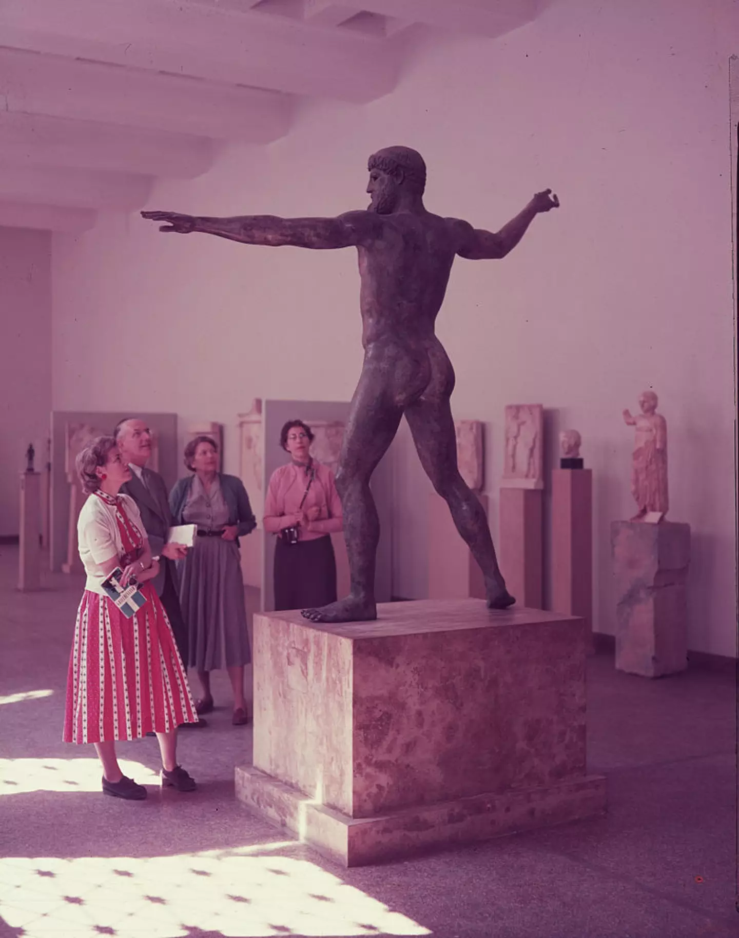 Many statues don't have much to look at (Photo by David Lees/Corbis/VCG via Getty Images)