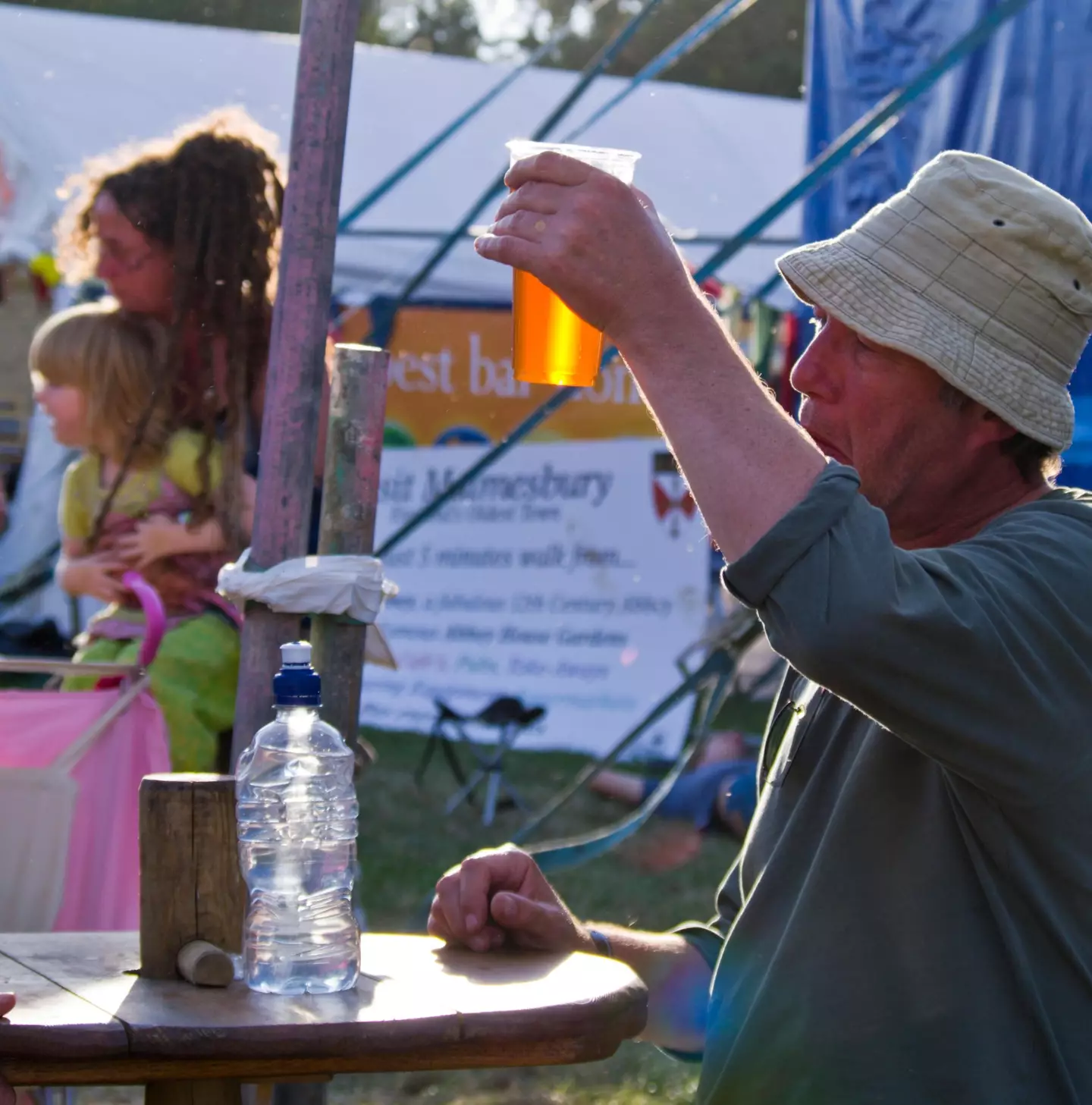 Only one thing for it in this sort of weather.