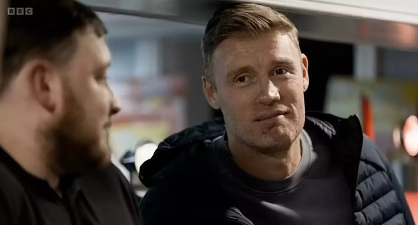 The father-of-four made a heartbreaking admission to the young cricketers in the BBC show (BBC)