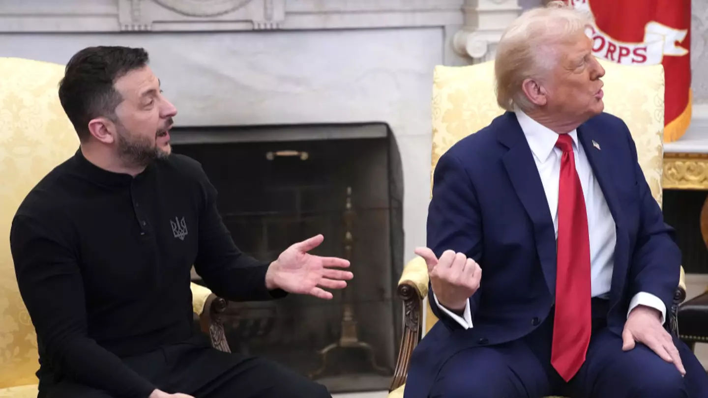 People have spotted 'hilarious' thing Zelenskyy did after explosive meeting with Trump