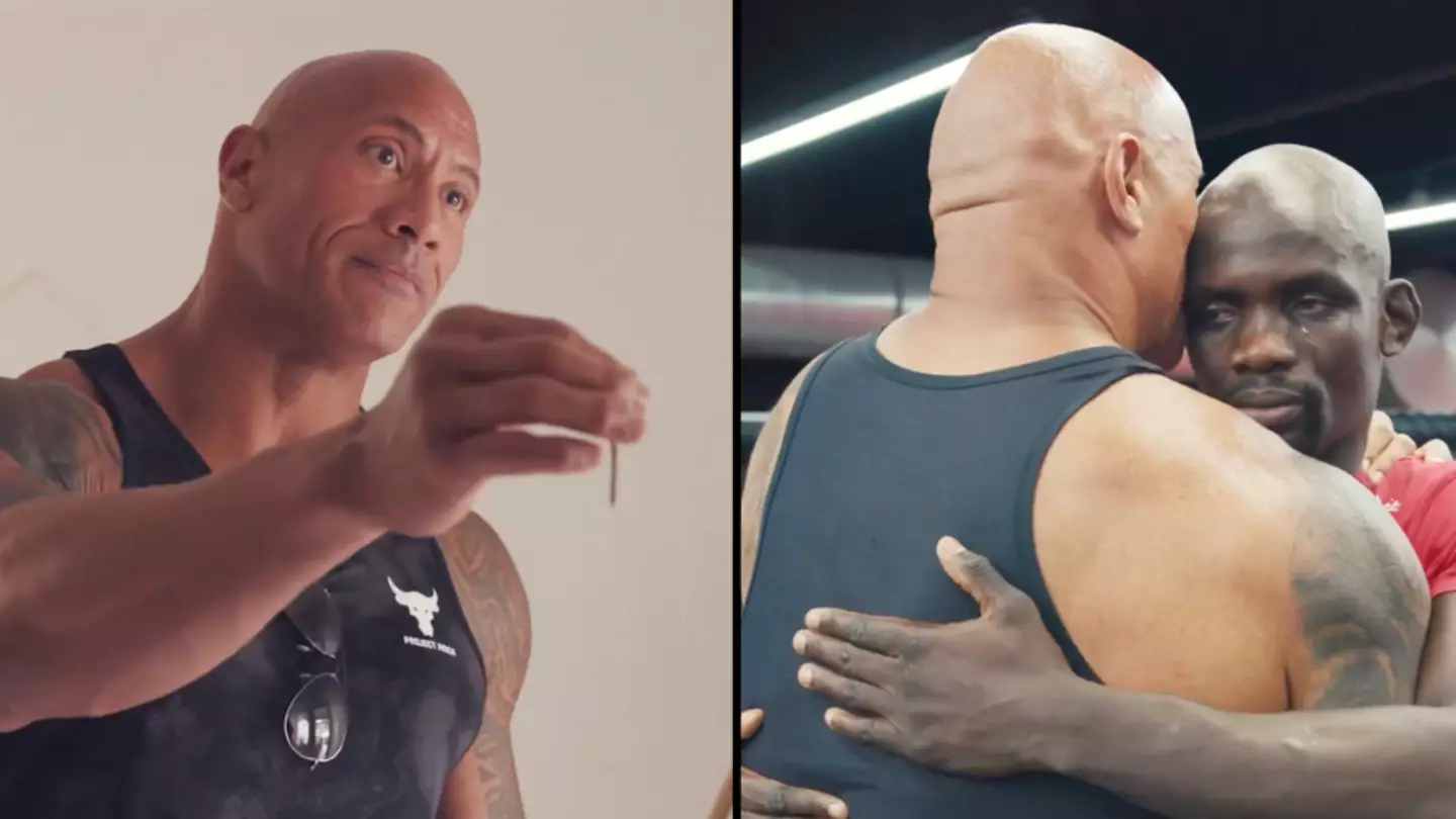 Dwayne Johnson buys a house for UFC fighter who was sleeping on a gym couch