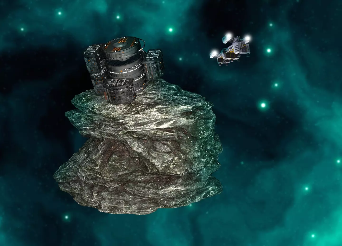 Maybe the show thought that asteroid mining would look like this (Getty Stock Photo)