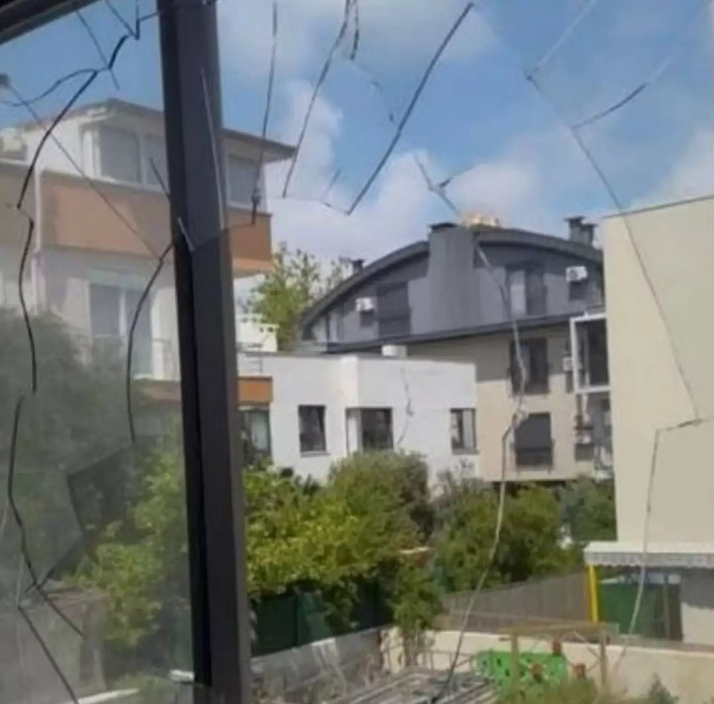 Damage shown to the hotel's room (Lexia Hotel)