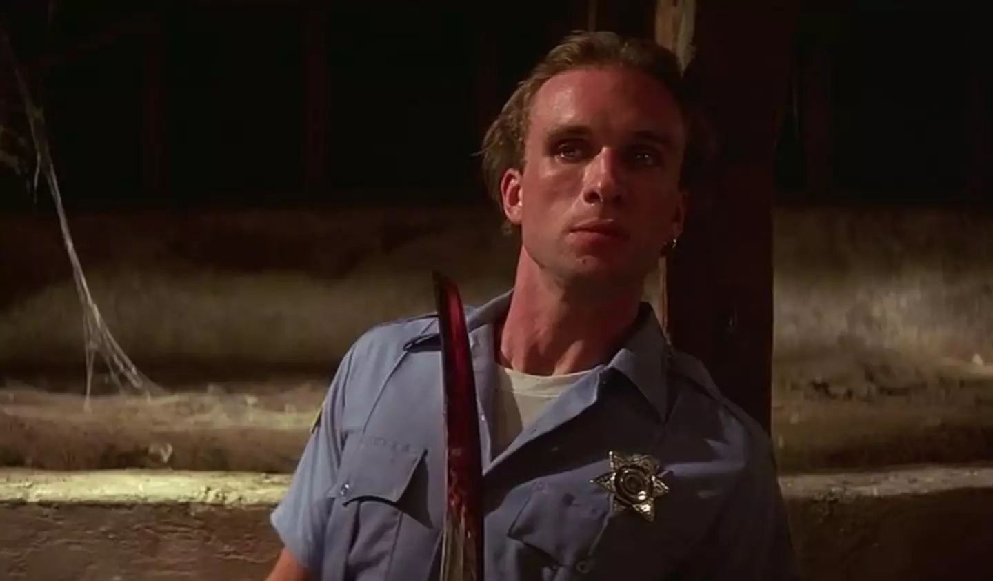 Greene played the role of Zed in Pulp Fiction, whose character assaults Marsellus Wallace in the basement of a pawn shop (Miramax Films)