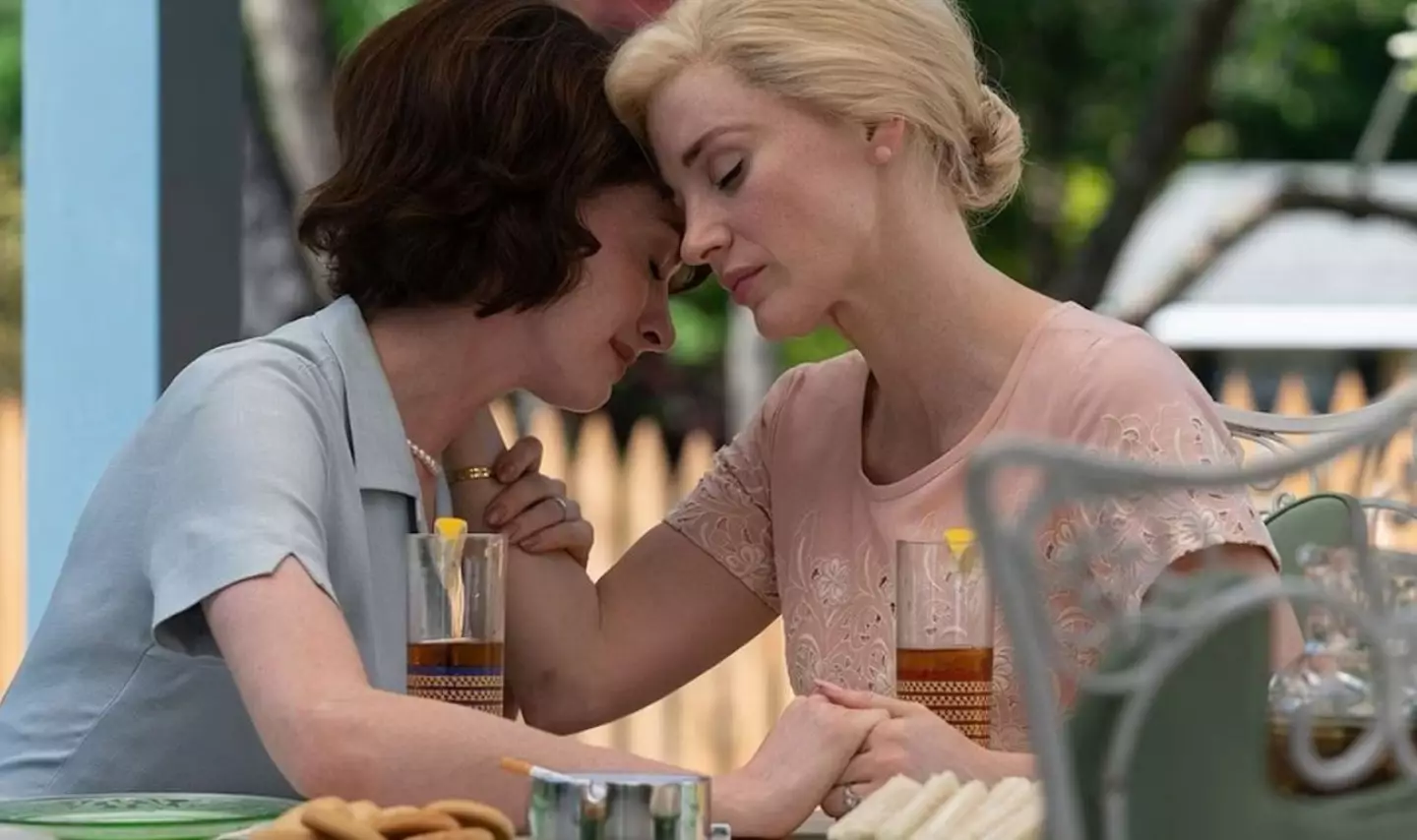 The movie stars Anne Hathaway and Jessica Chastain (Neon)