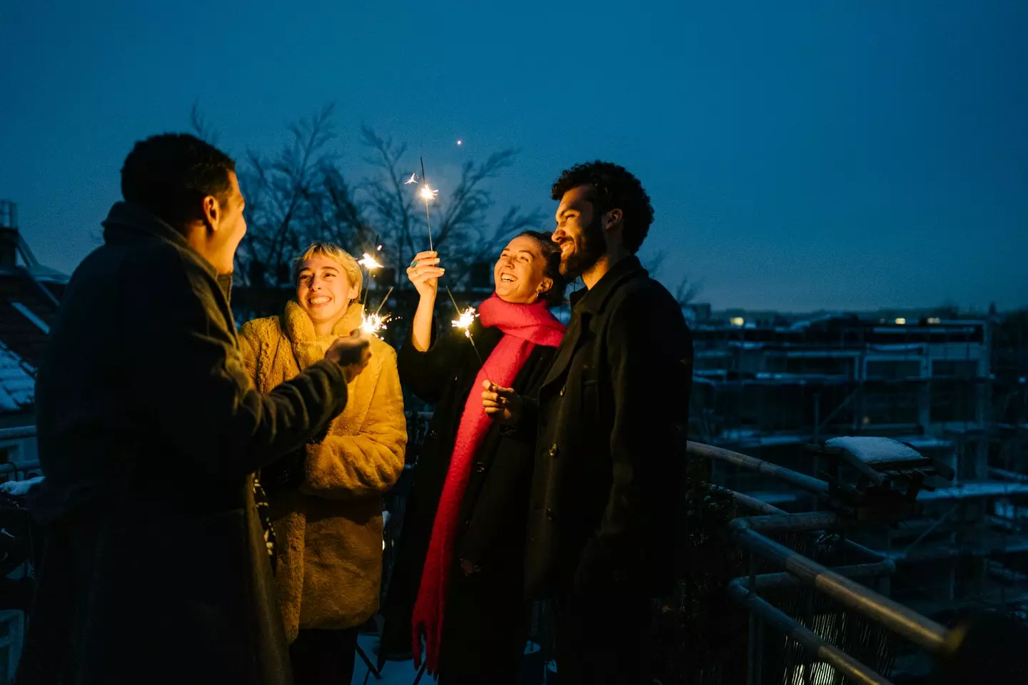 "How fun, now let's hop on a plane and go somewhere it's not 2026 yet" (Getty Stock Images)