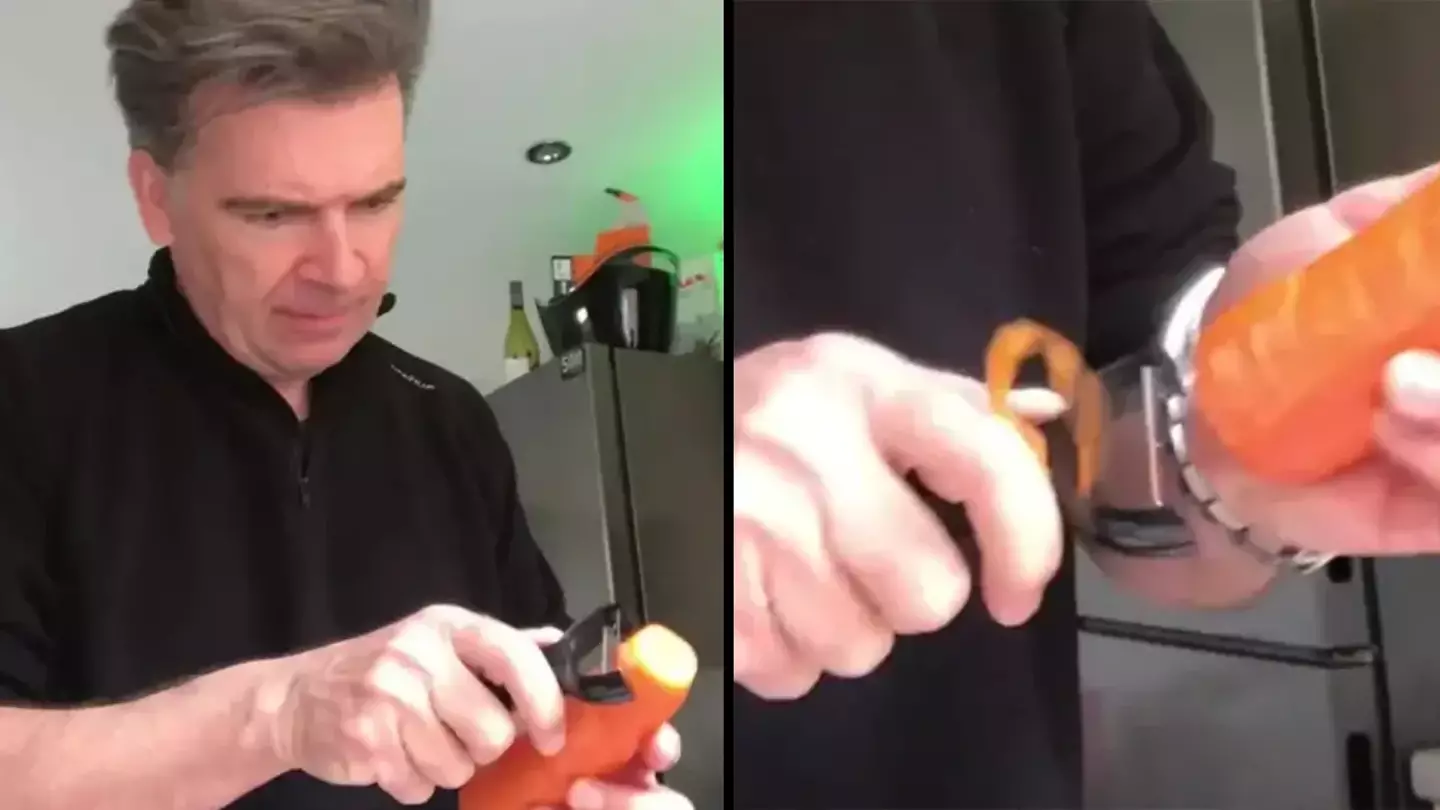 Man stunned as he discovers we've all been using peelers wrong