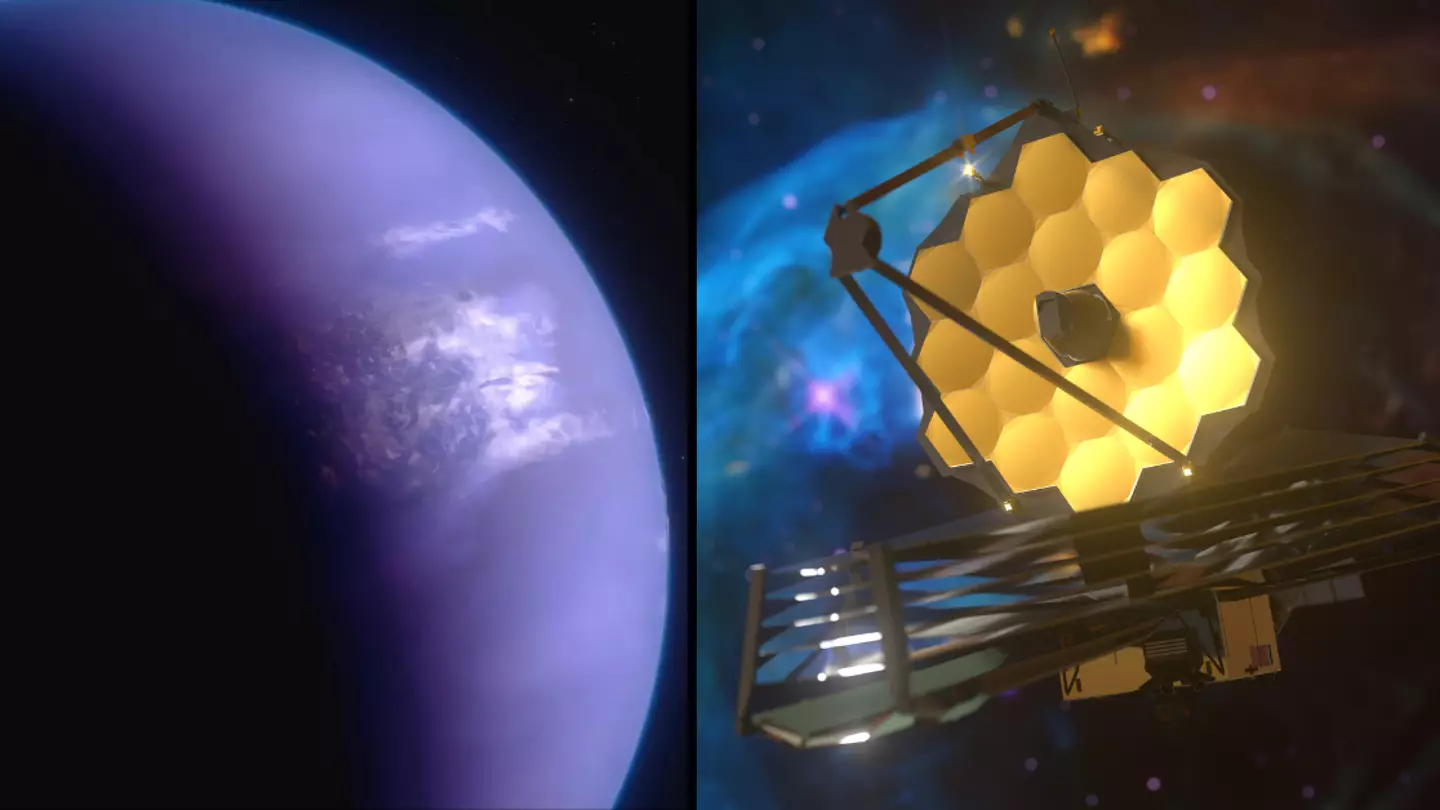 James Webb Space Telescope has just mapped the weather on a 1,250C planet some 280 light-years away