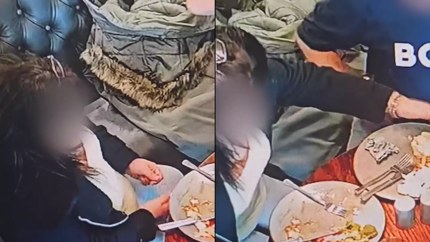 Woman caught on CCTV putting hair in pub meal before demanding refund
