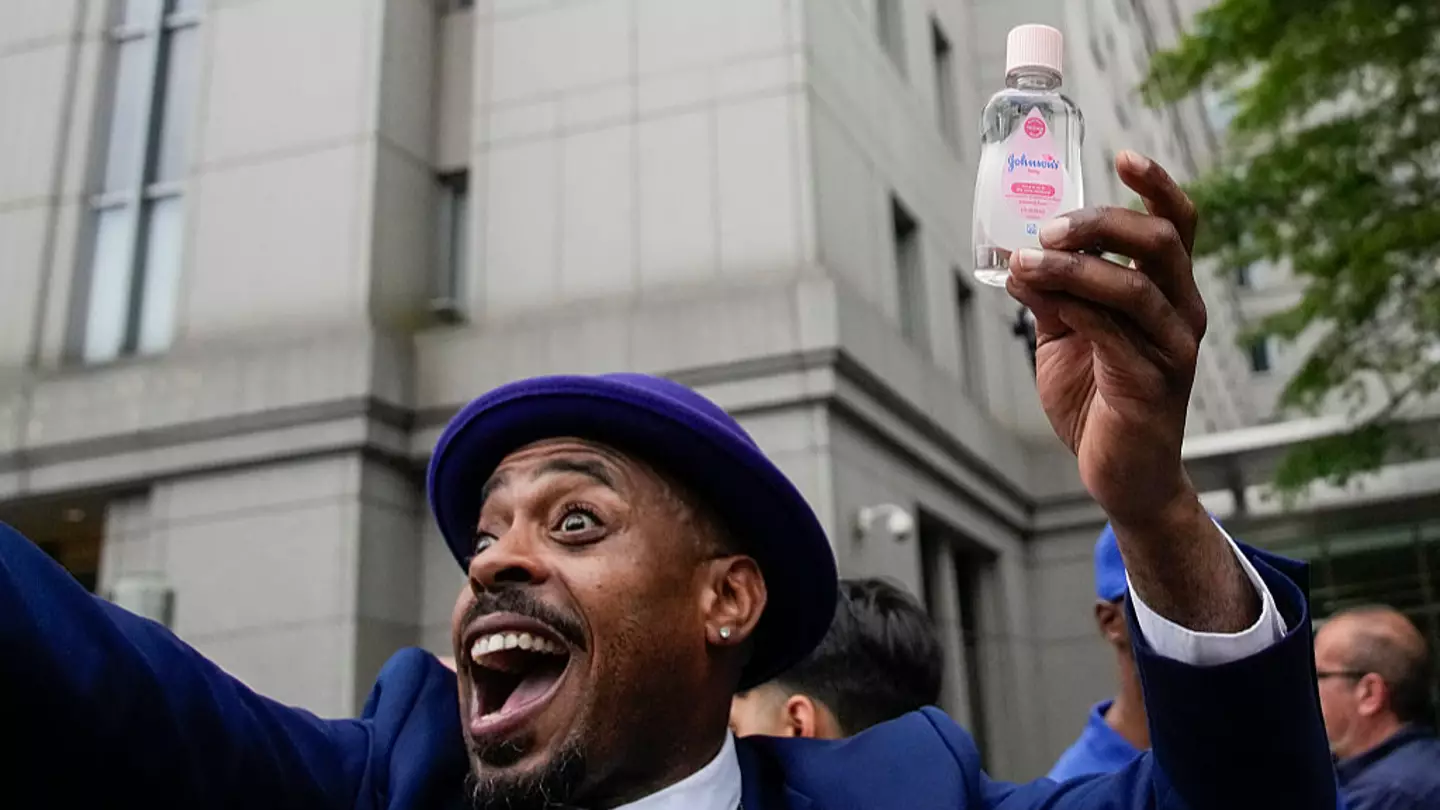 Diddy fans squirt baby oil on each other after verdict is announced