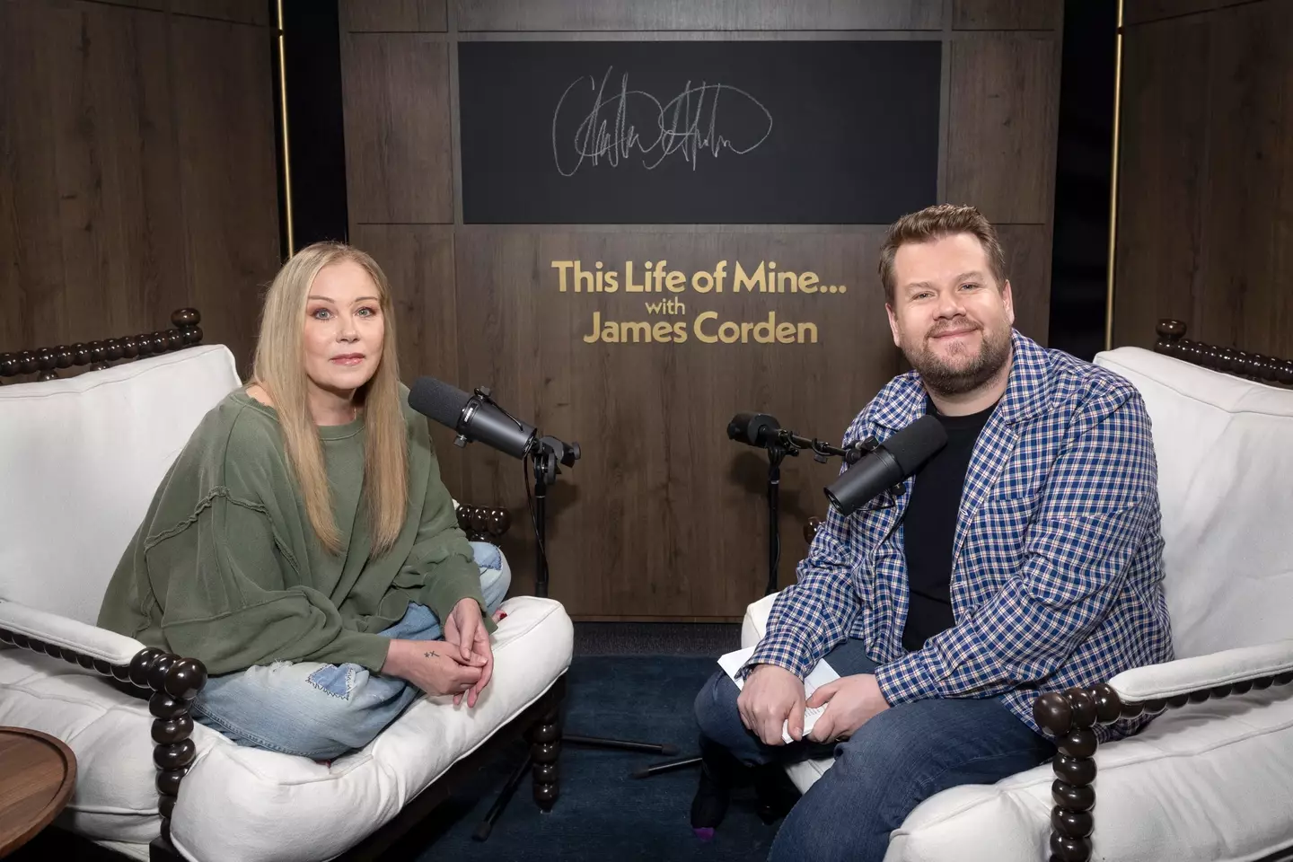 Applegate discussed her condition on the podcast. (Emma McIntyre/Getty Images for SiriusXM)
