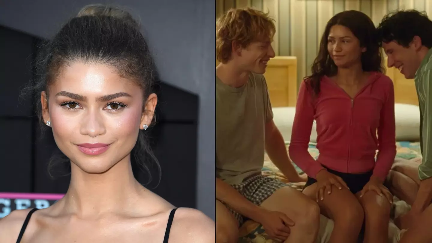 Zendaya says she 'loved' filming intimate three-way scenes in new movie