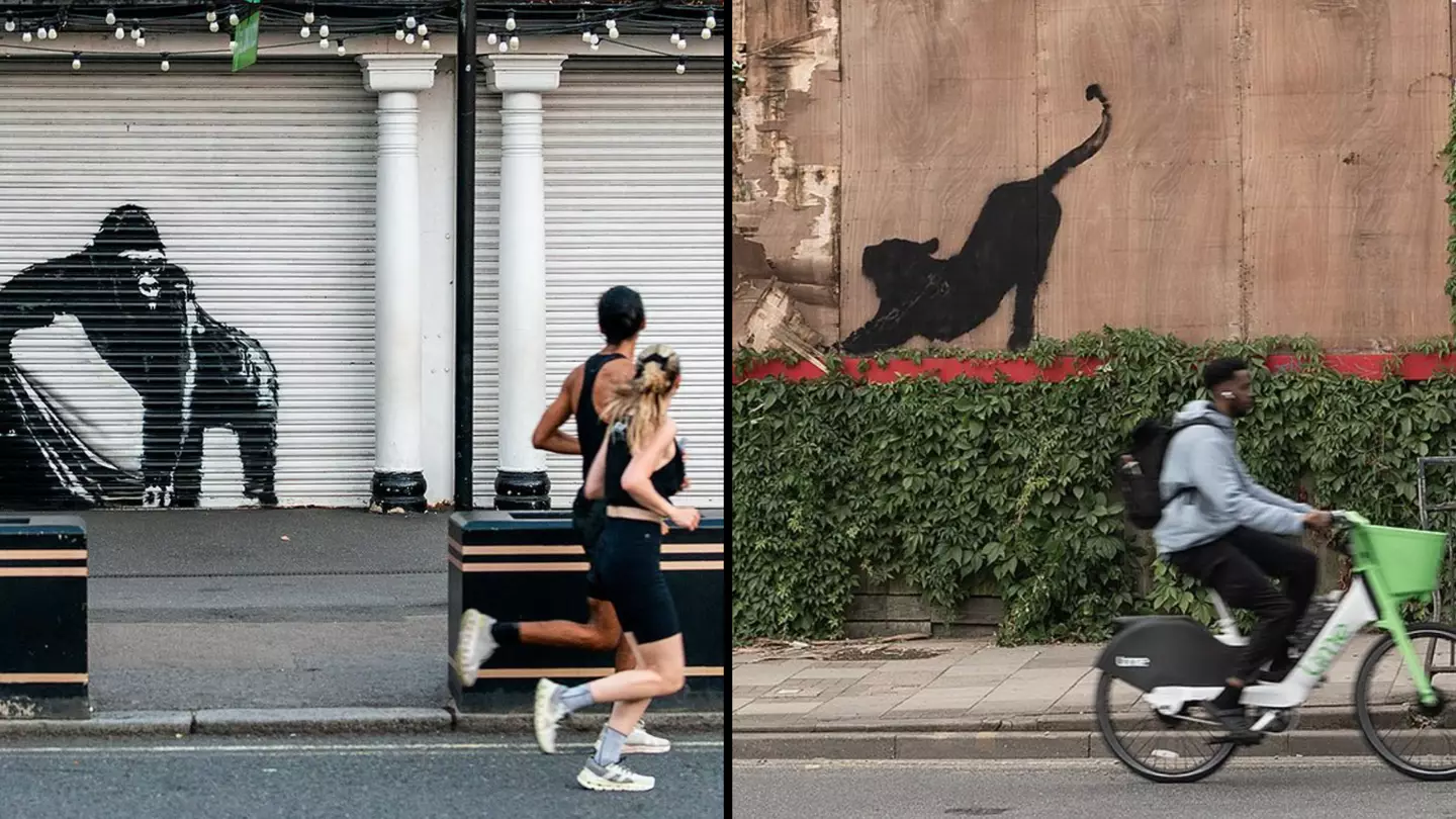 New Banksy appears in London for ninth straight day and people think it's final piece of the jigsaw