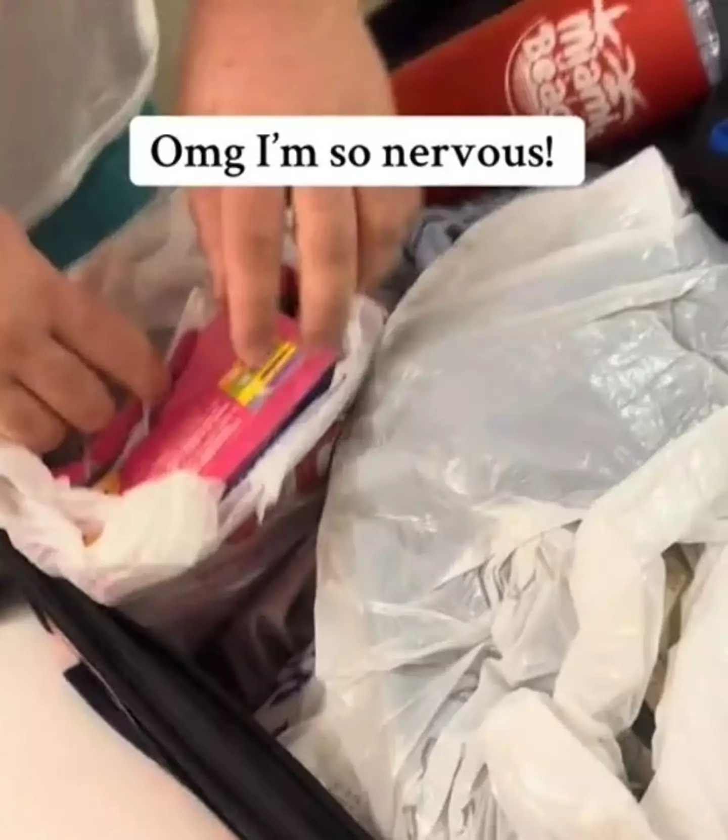 The cruise passenger uploaded a video of herself 'breaking the rules' on TikTok (TikTok/@courtneynicolemurley)