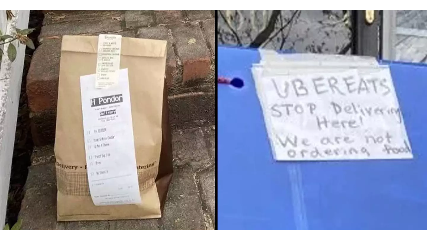 Neighbourhood Baffled After Being Bombarded With Free Food Deliveries