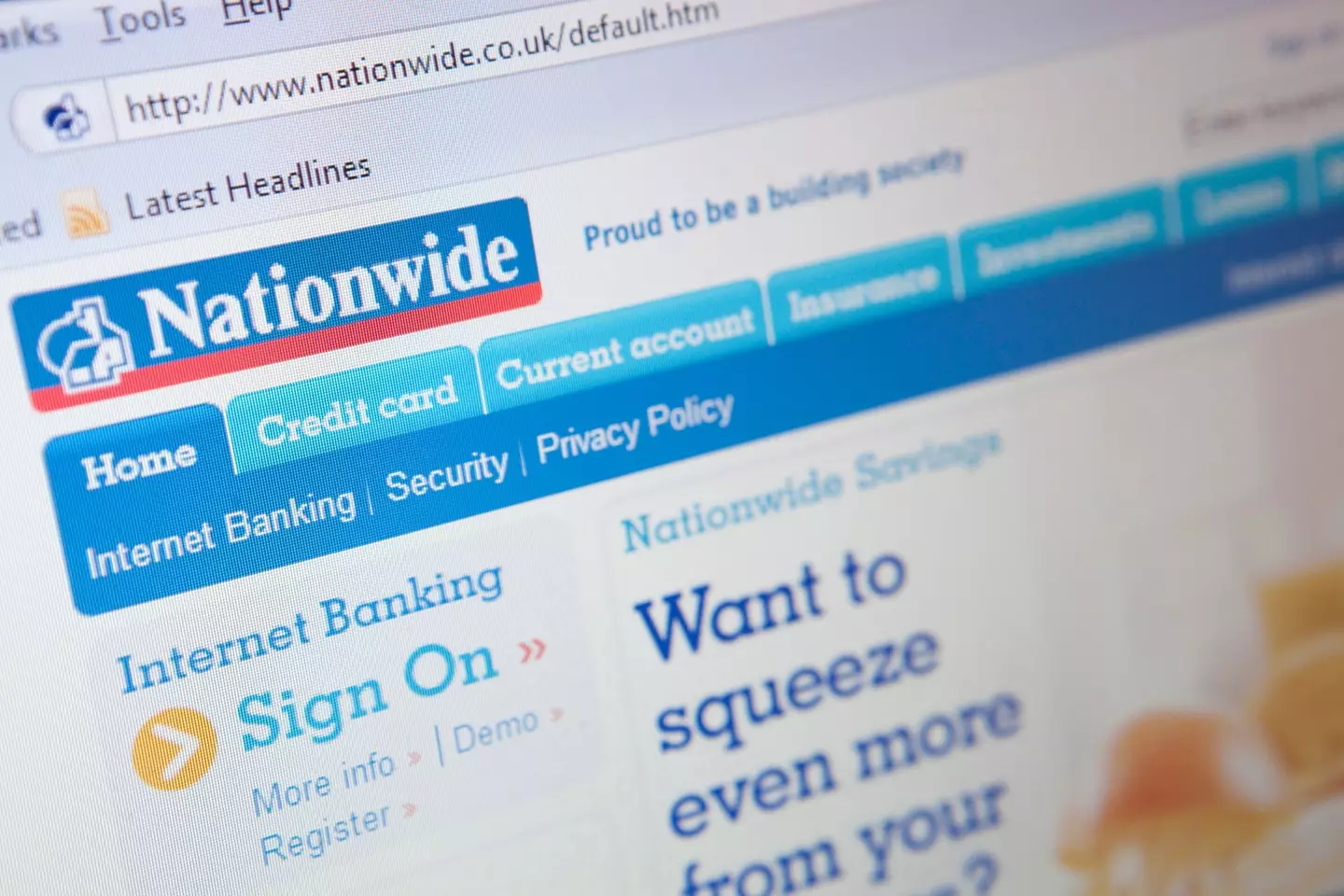 Free cash for existing Nationwide customers. Happy days. (Newscast / Universal Images Group via Getty Images)