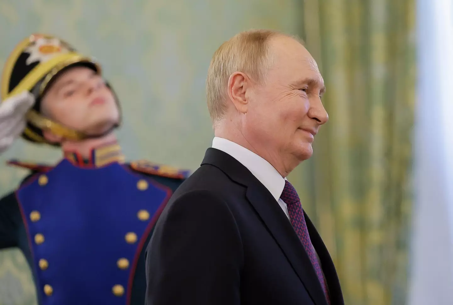 The ceasefire has been announced for the anniversary of Victory Day. ( MAXIM SHEMETOV/POOL/AFP via Getty Images)
