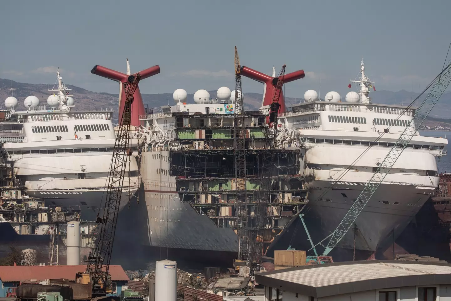 Broken up cruise ships (Chris McGrath/Getty Images)