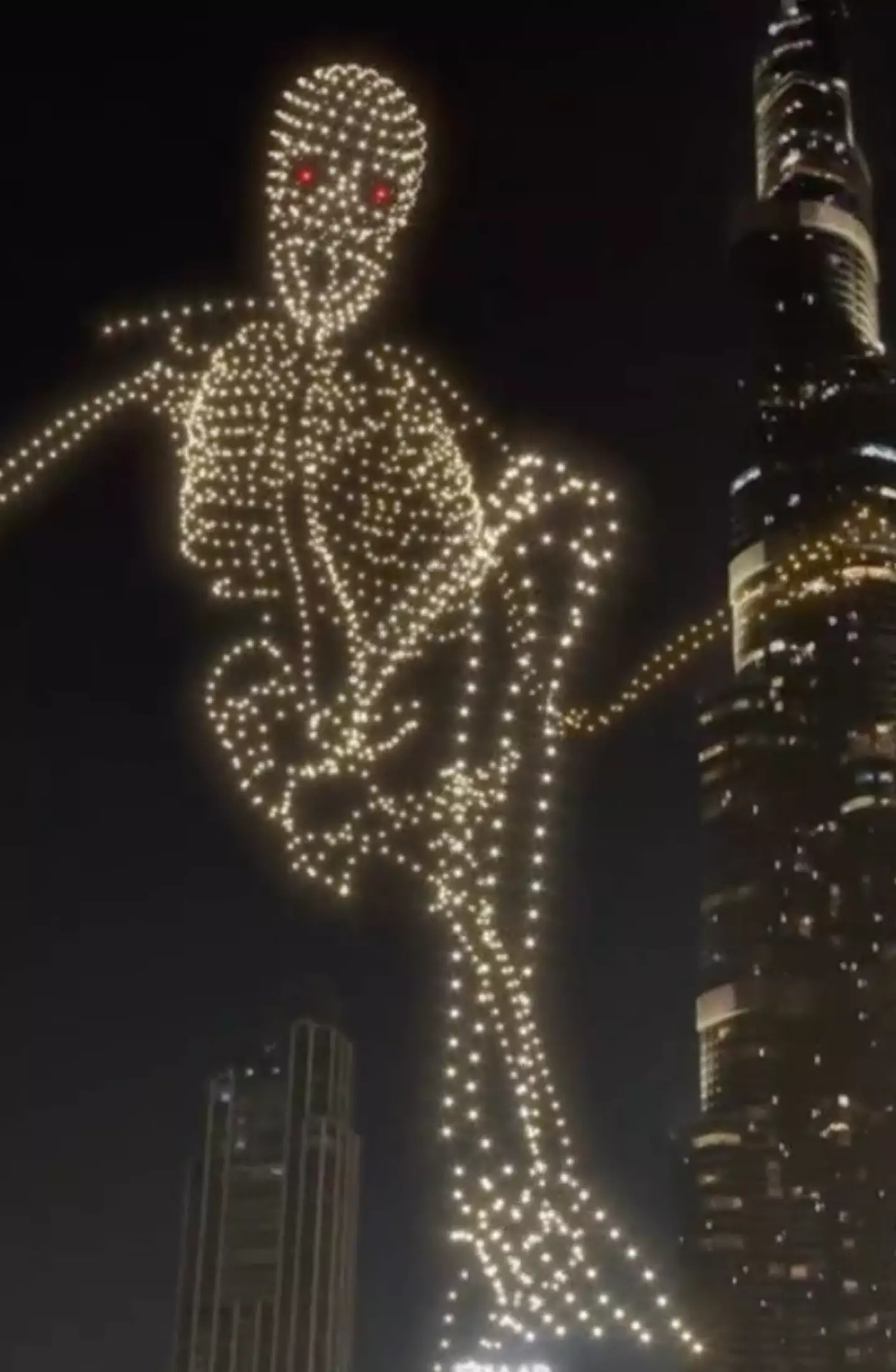 Dubai has received high praise for its Halloween display.