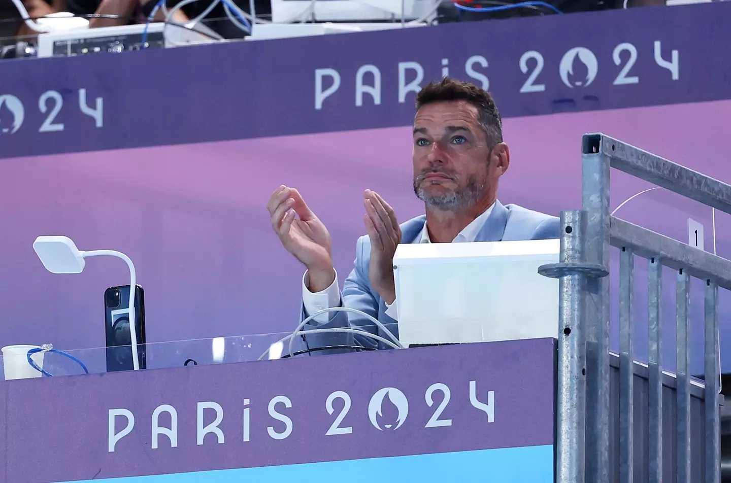 Fred Sirieix supported his daughter at the Olympics (Sarah Stier/Getty Images)