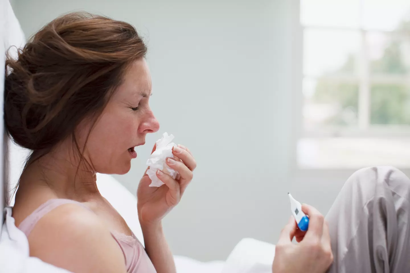 Your symptoms will tell you if it's a case of the flu or just a common cold (Getty Stock Images)