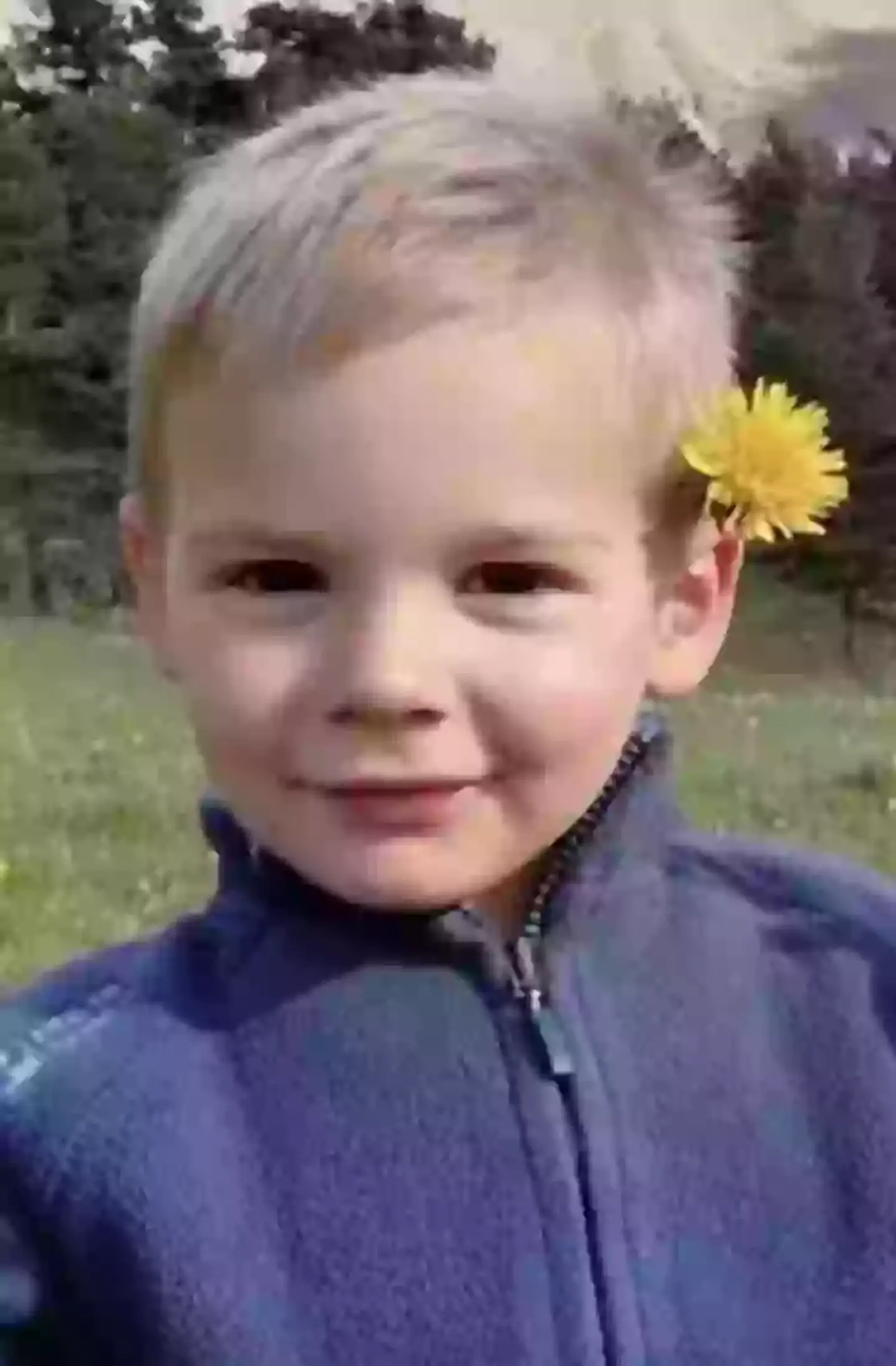 The toddler went missing in 2023, and his remains were found the following year (Police Handout)