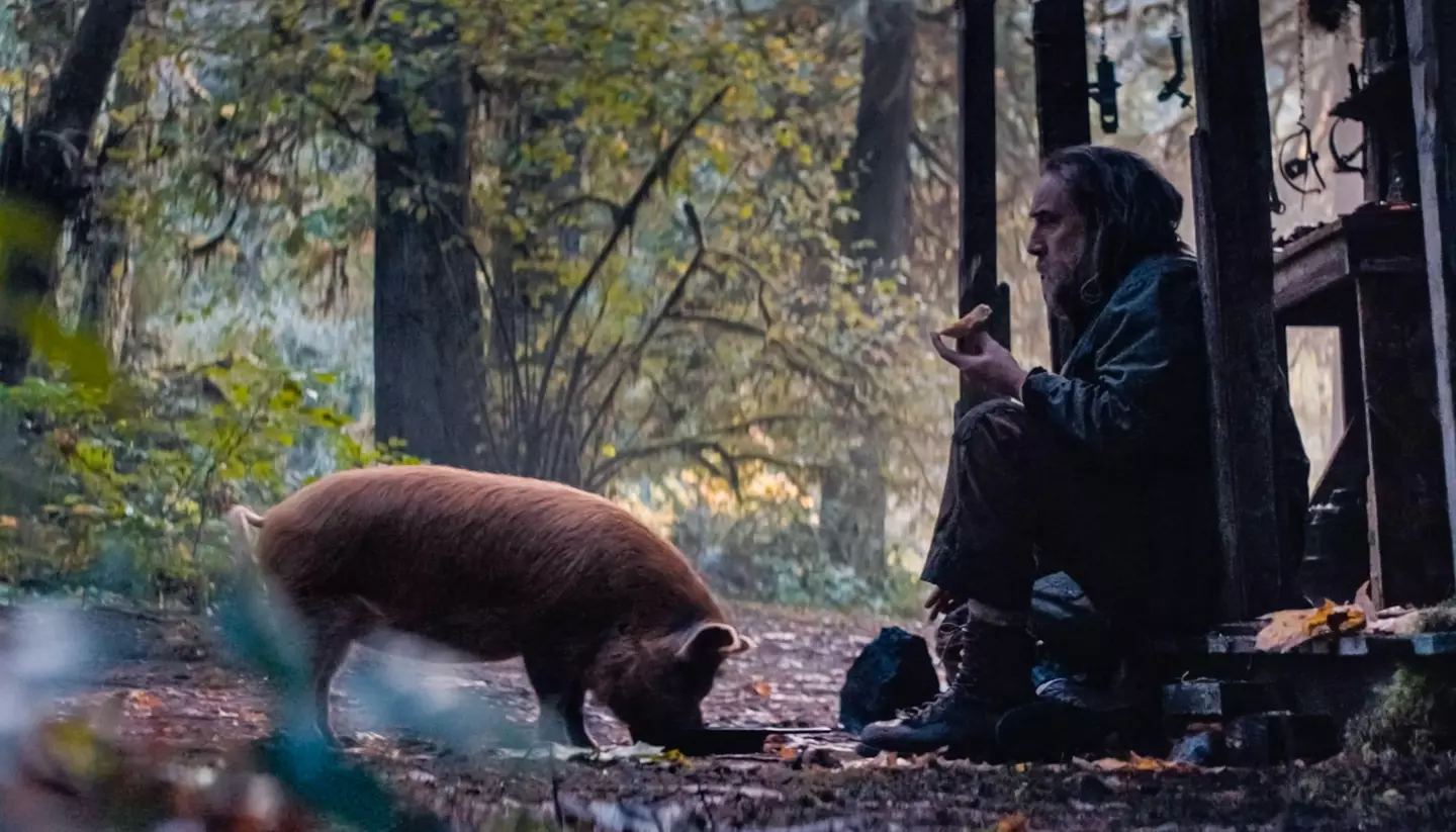 His new film Pig has received rave reviews.