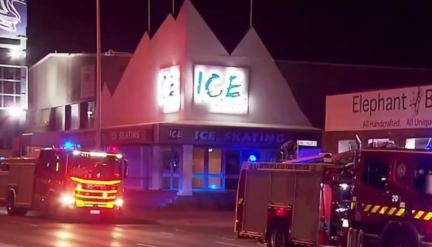 Firefighters attended the scene following the incident.