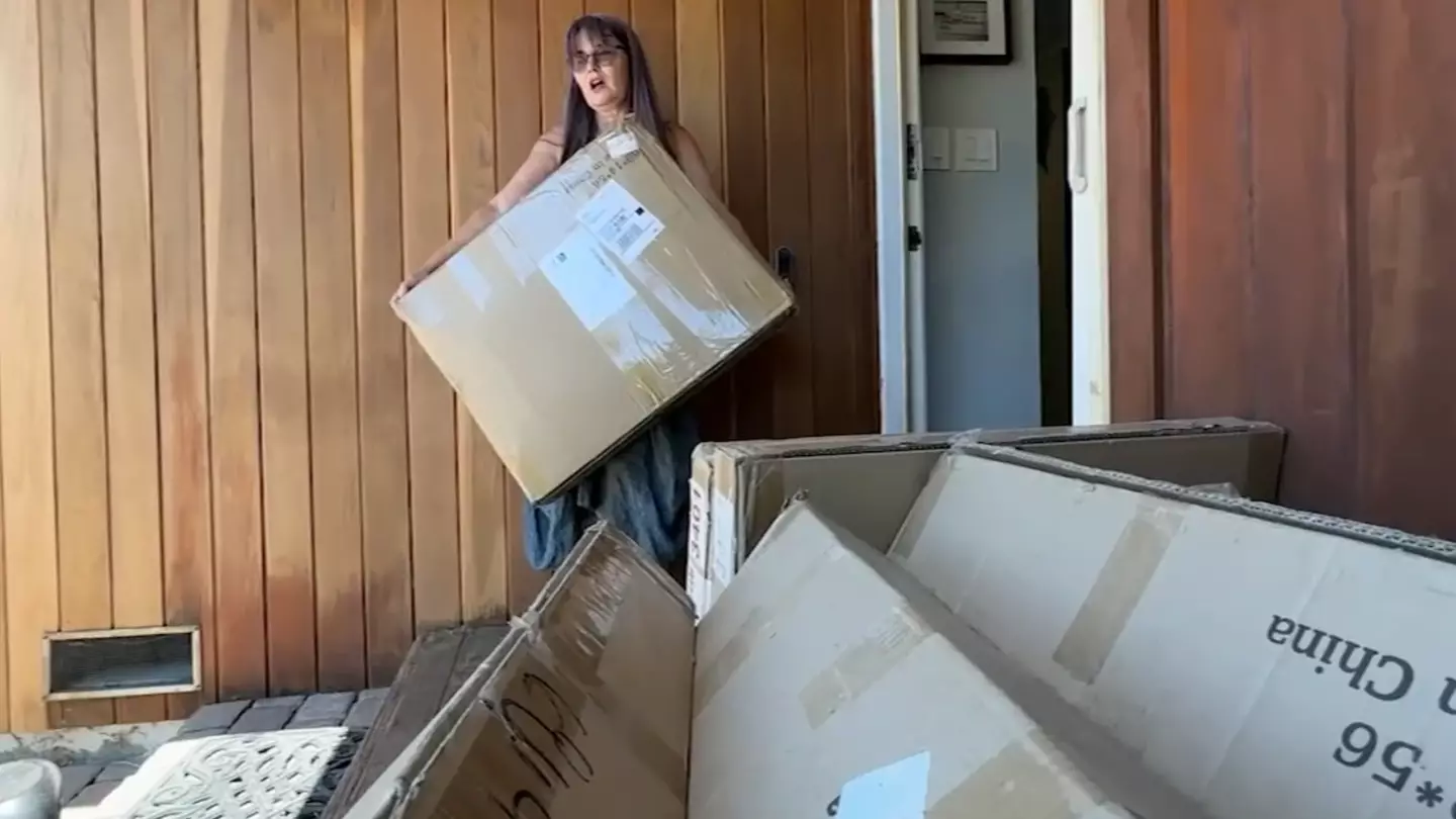 Hundreds of huge Amazon parcels woman didn't order have been arriving at her house for a year