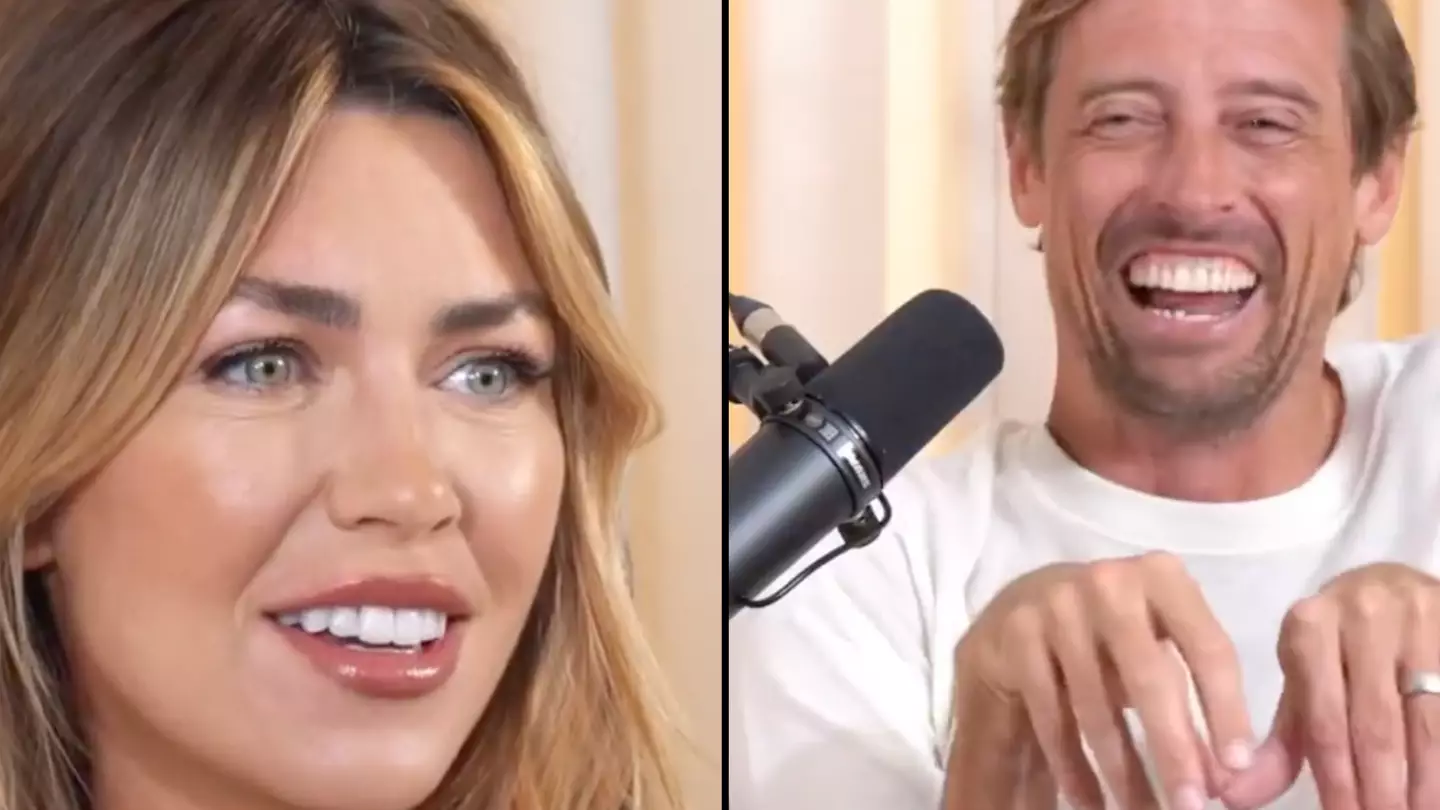 Abbey Clancy mocks Peter Crouch's 'vile' method to get her into bed when kids are out