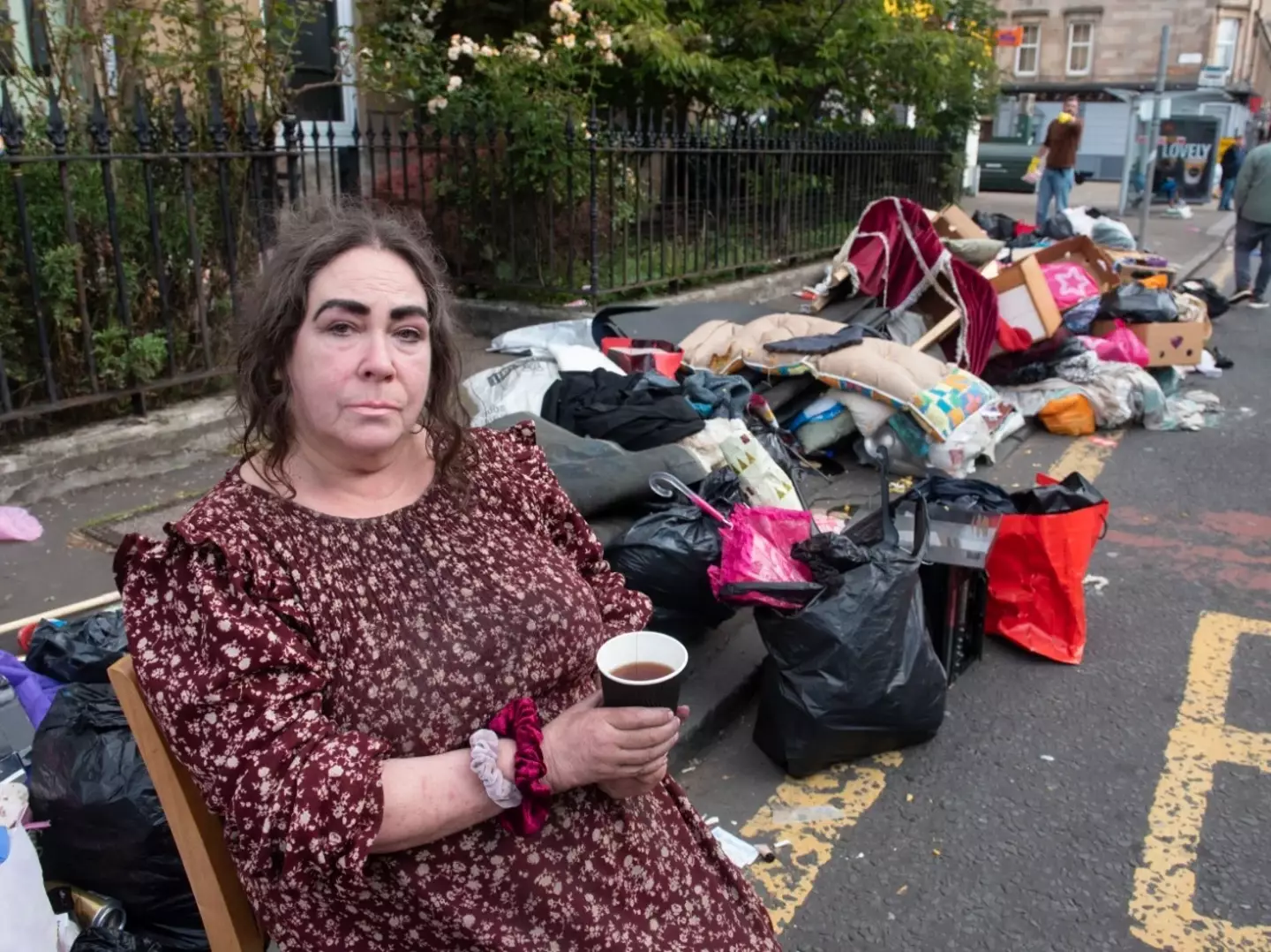 Jeanette Ross has been in the flat for 15 years.