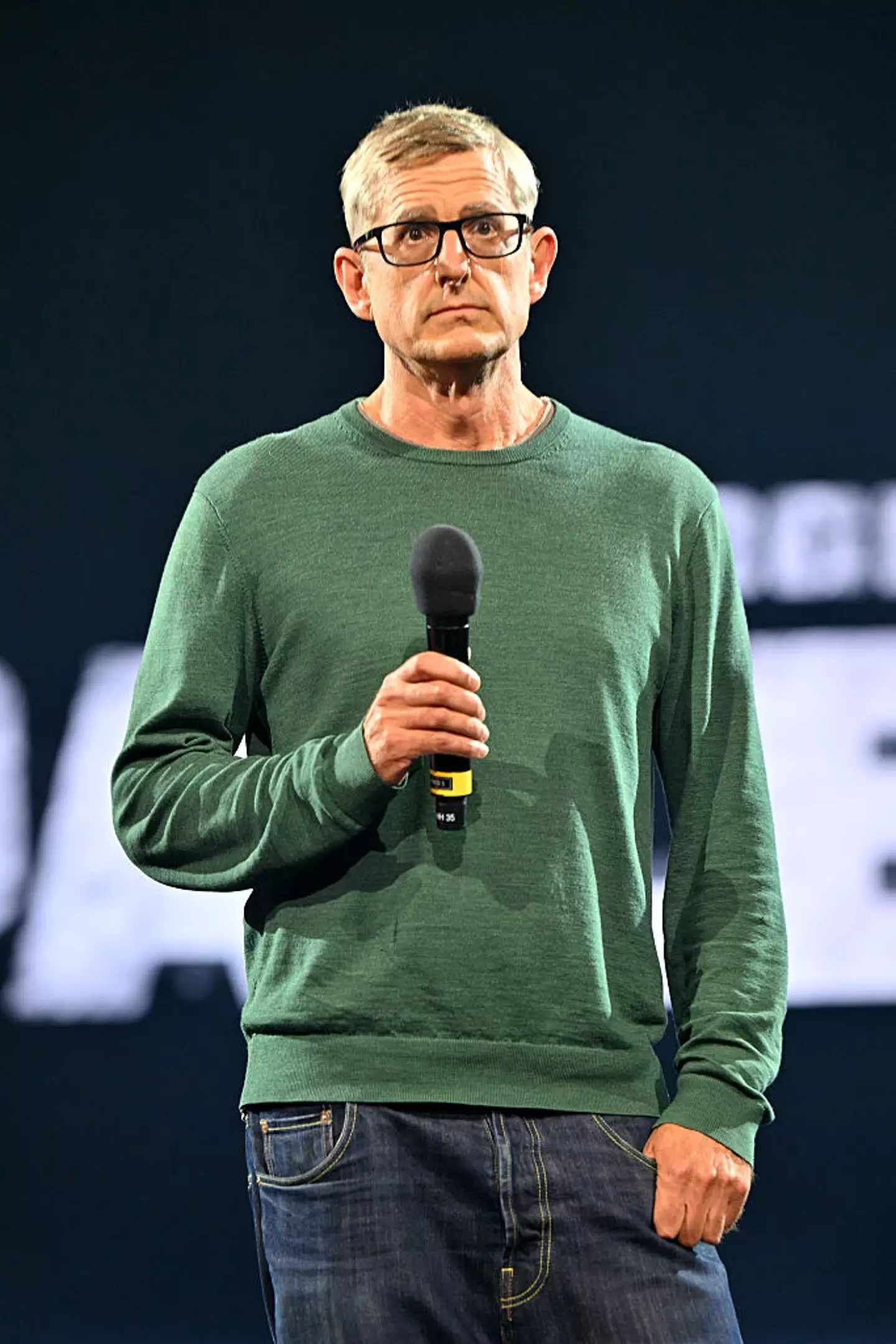 Theroux famously interviewed Jimmy Saville in 2000 (Samir Hussein/WireImage for ABA)