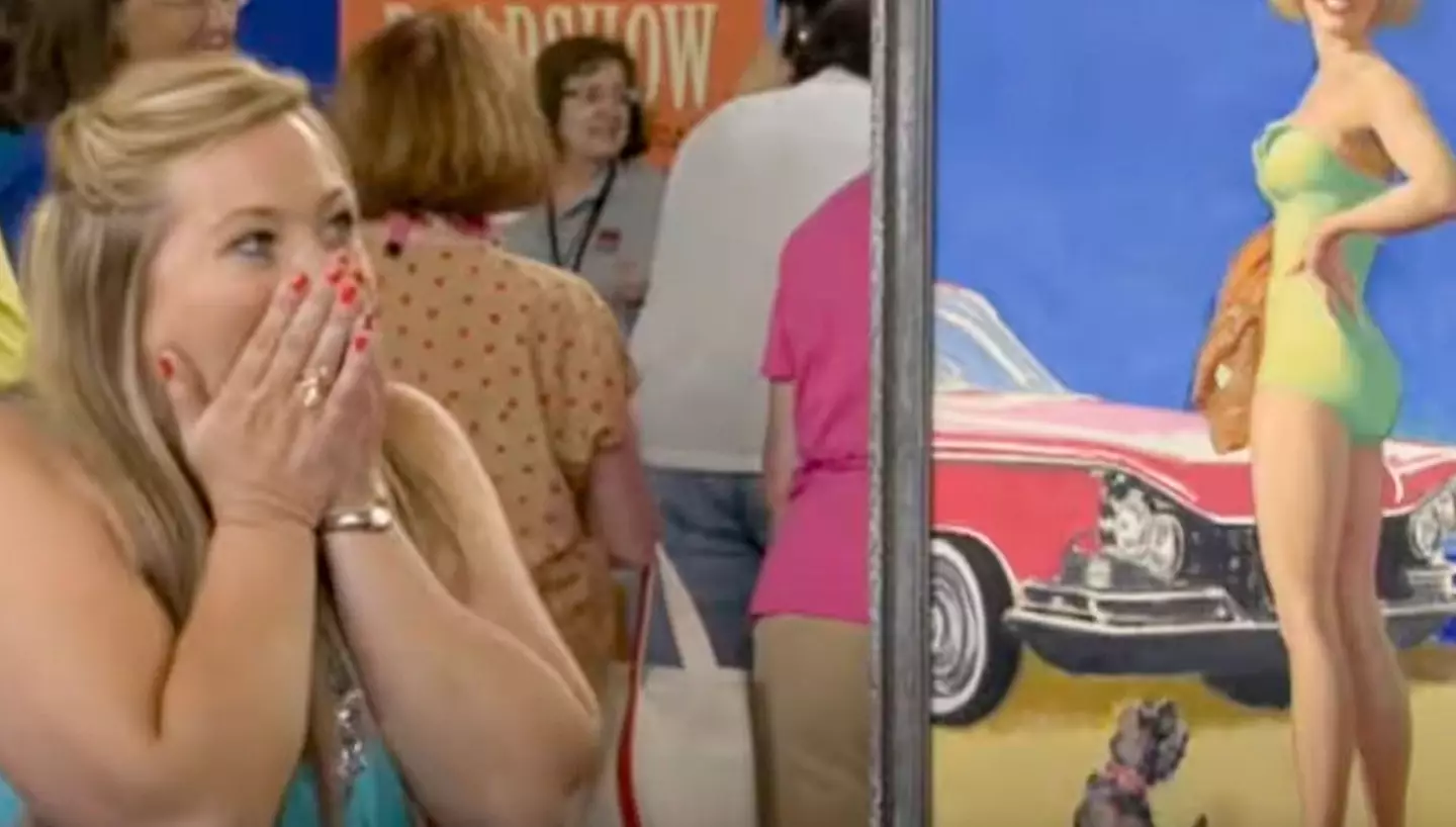 She was in shock when she was told the value (PBS)