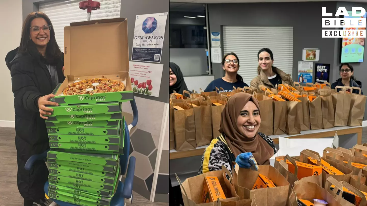 Woman helps provide 200 meals a day outside full time job to feed hospital workers during Ramadan