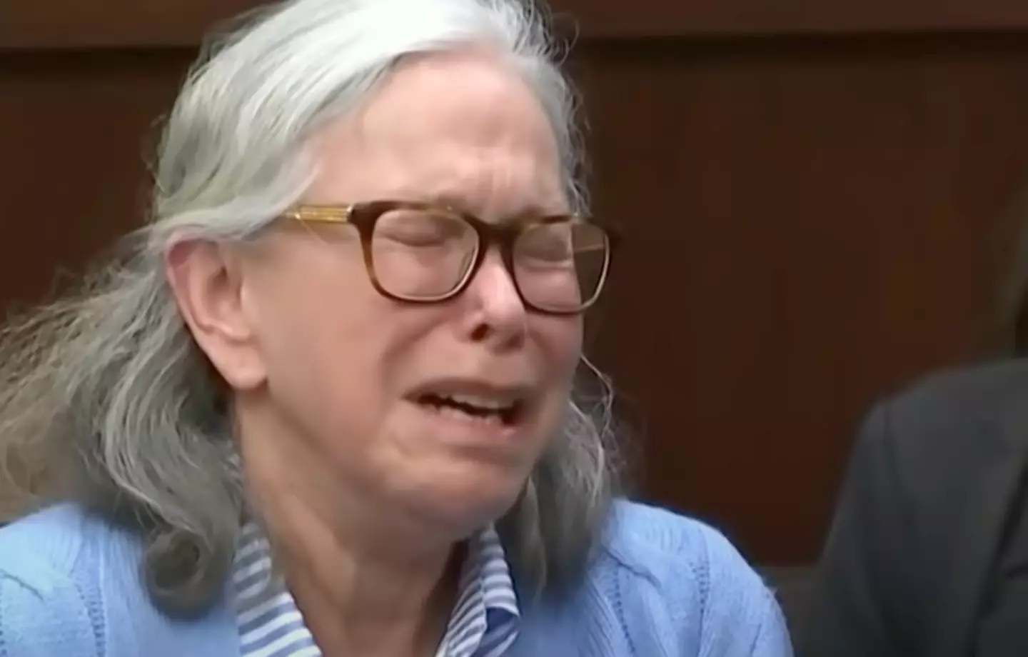 Donna Adelson, 75, screamed 'Oh! My God' in court (Court TV)