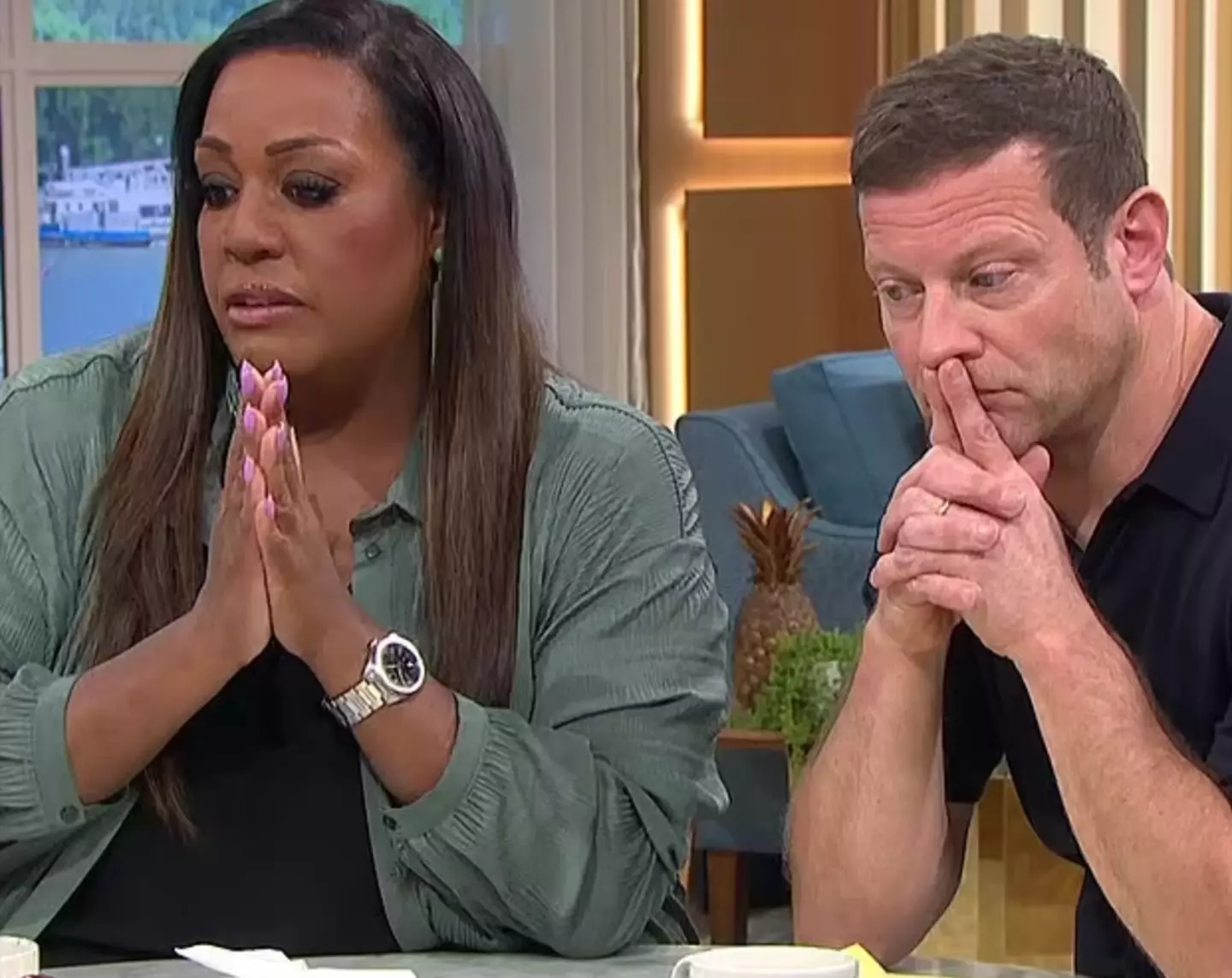 This Morning hosts Alison Hammond and Dermot O'Leary became emotional talking about the news.