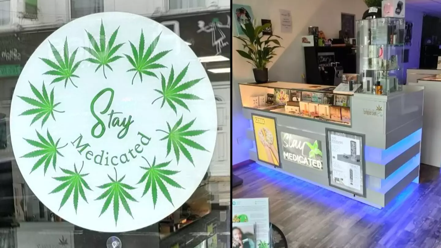 Inside the UK's first ever cannabis vape lounge