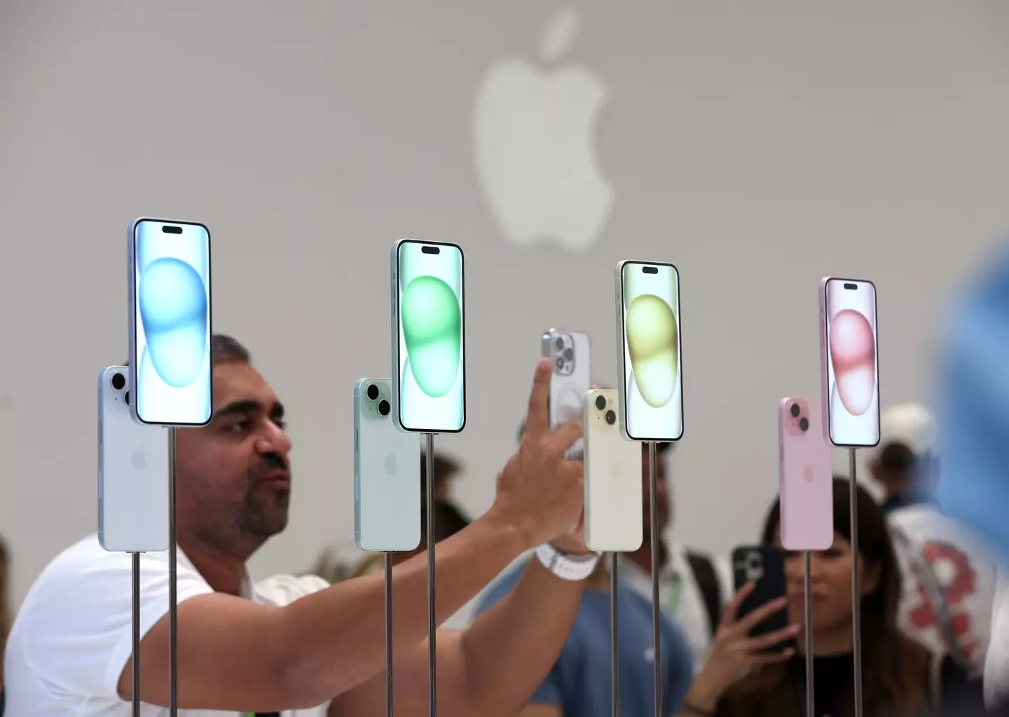Some folks are very excited for the latest Apple iPhone.