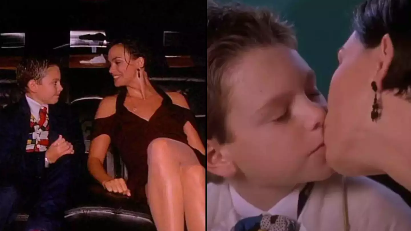 Disney star who played 12-year-old kissing grown woman responds to calls for movie to be removed from streaming