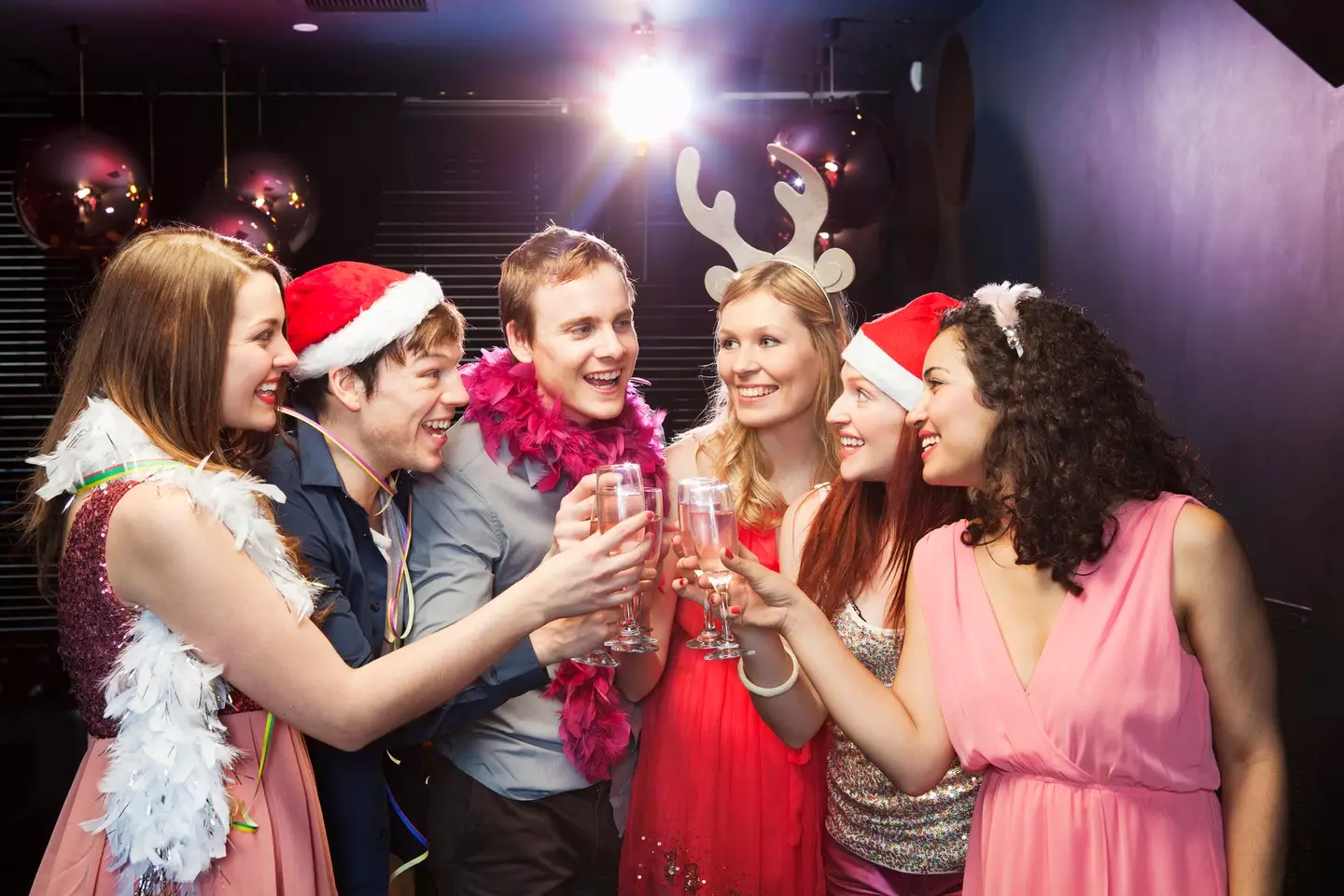 The work Christmas party can be a messy affair if you're not careful (Getty Stock Images)