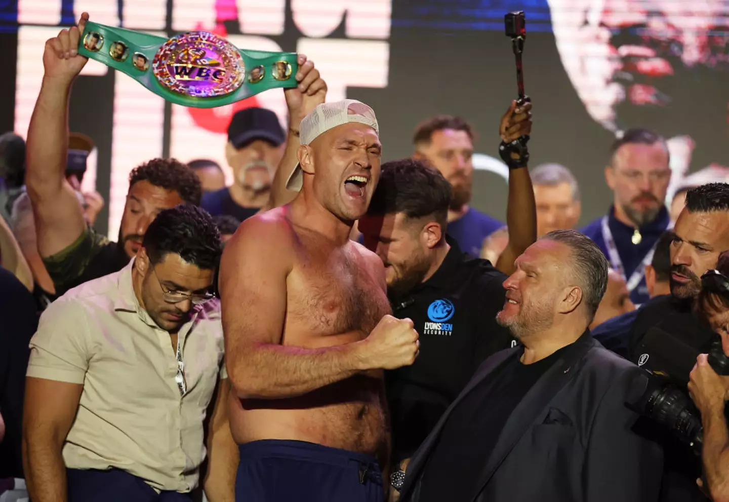 The fight will take place on Saturday 18 May (Richard Pelham/Getty Images)