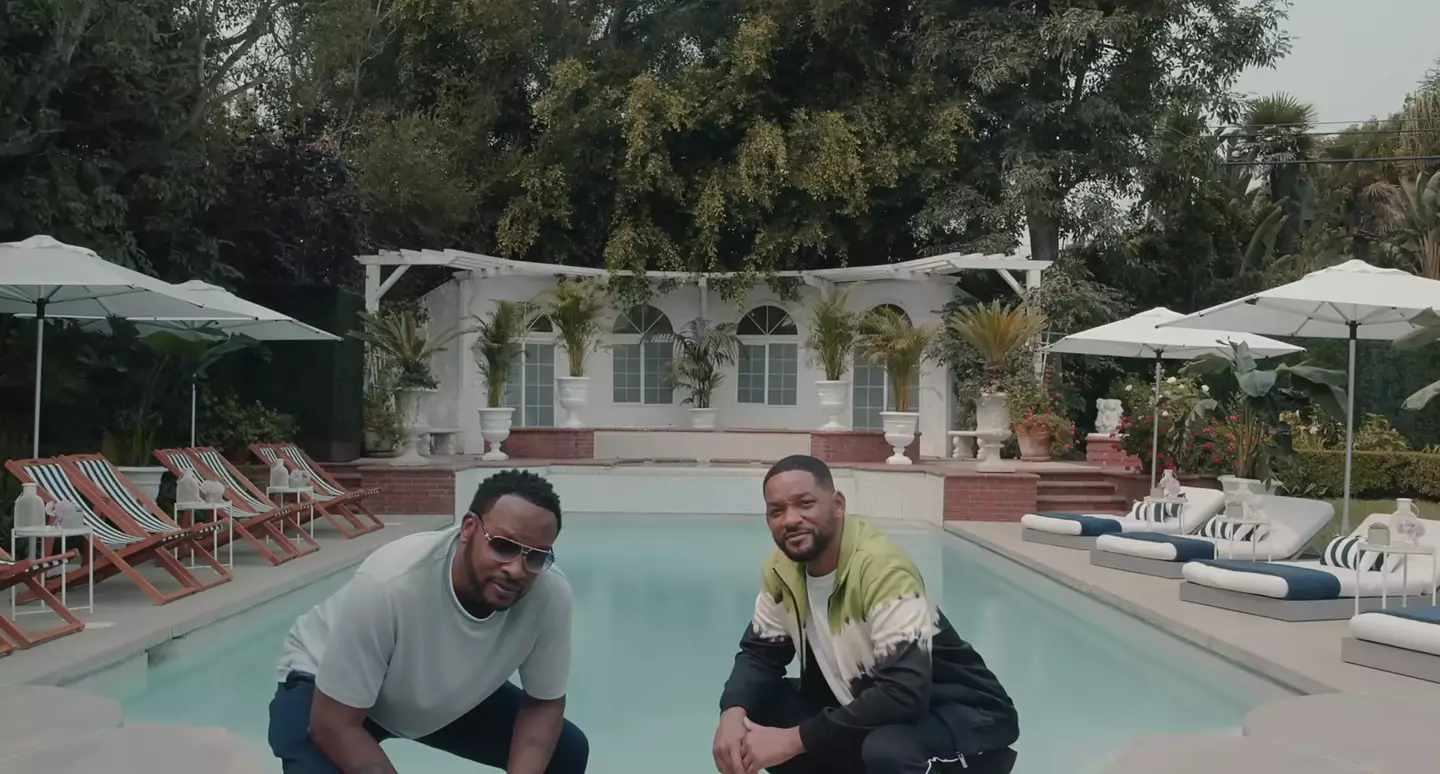 Don't forget about the luxury pool (Will Smith/YouTube)