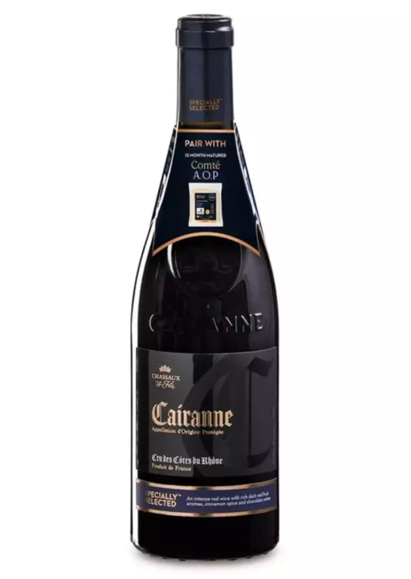 The wine is usually on sale for £8.99 but has its price cut for Christmas.