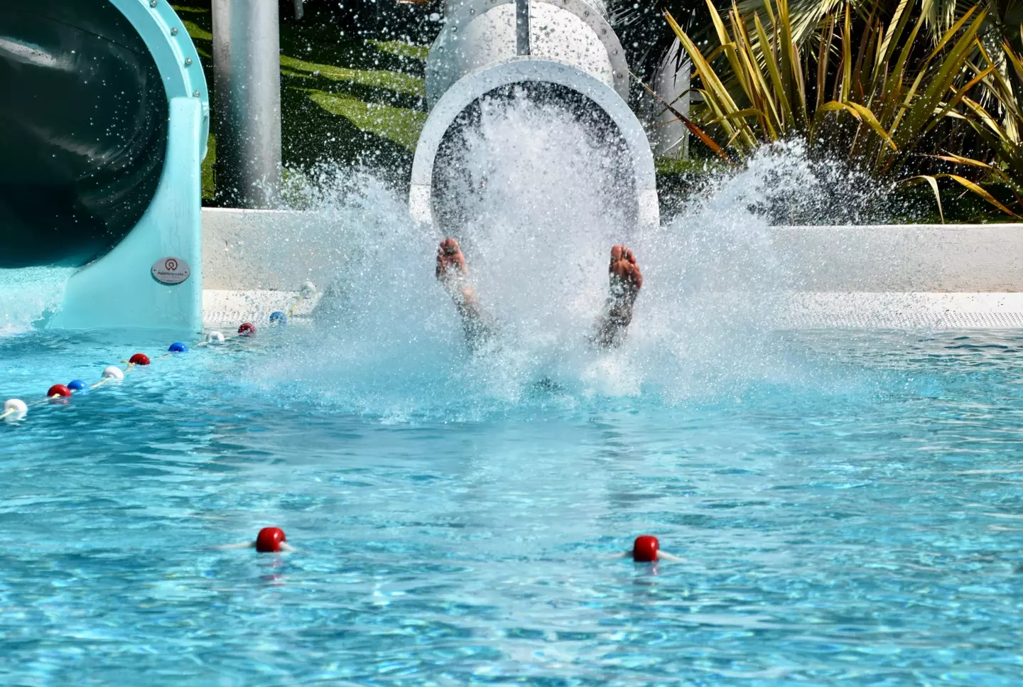 Some water slides can be very risky for women. (Getty stock)