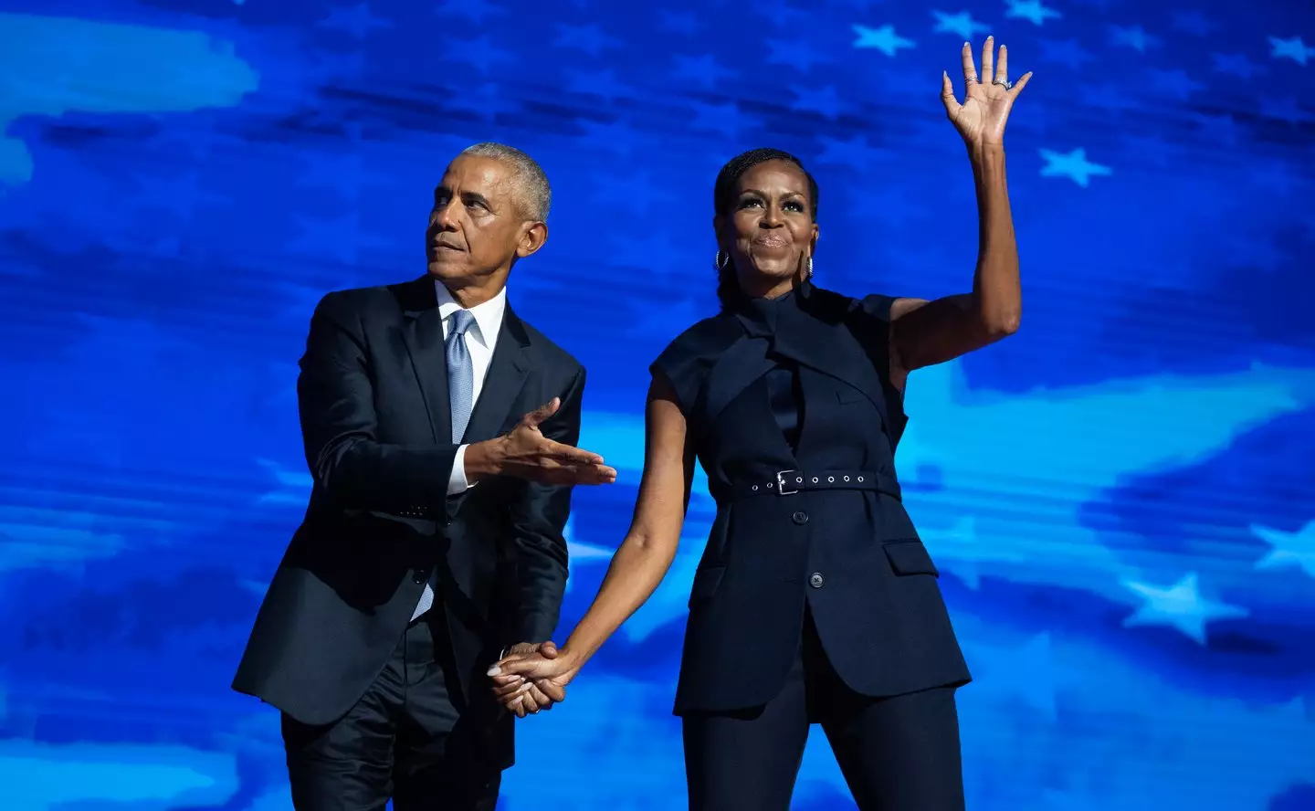 The video which included racist imagery of Michelle and Barack Obama sparked outrage (Tom Williams/CQ-Roll Call, Inc via Getty Images)