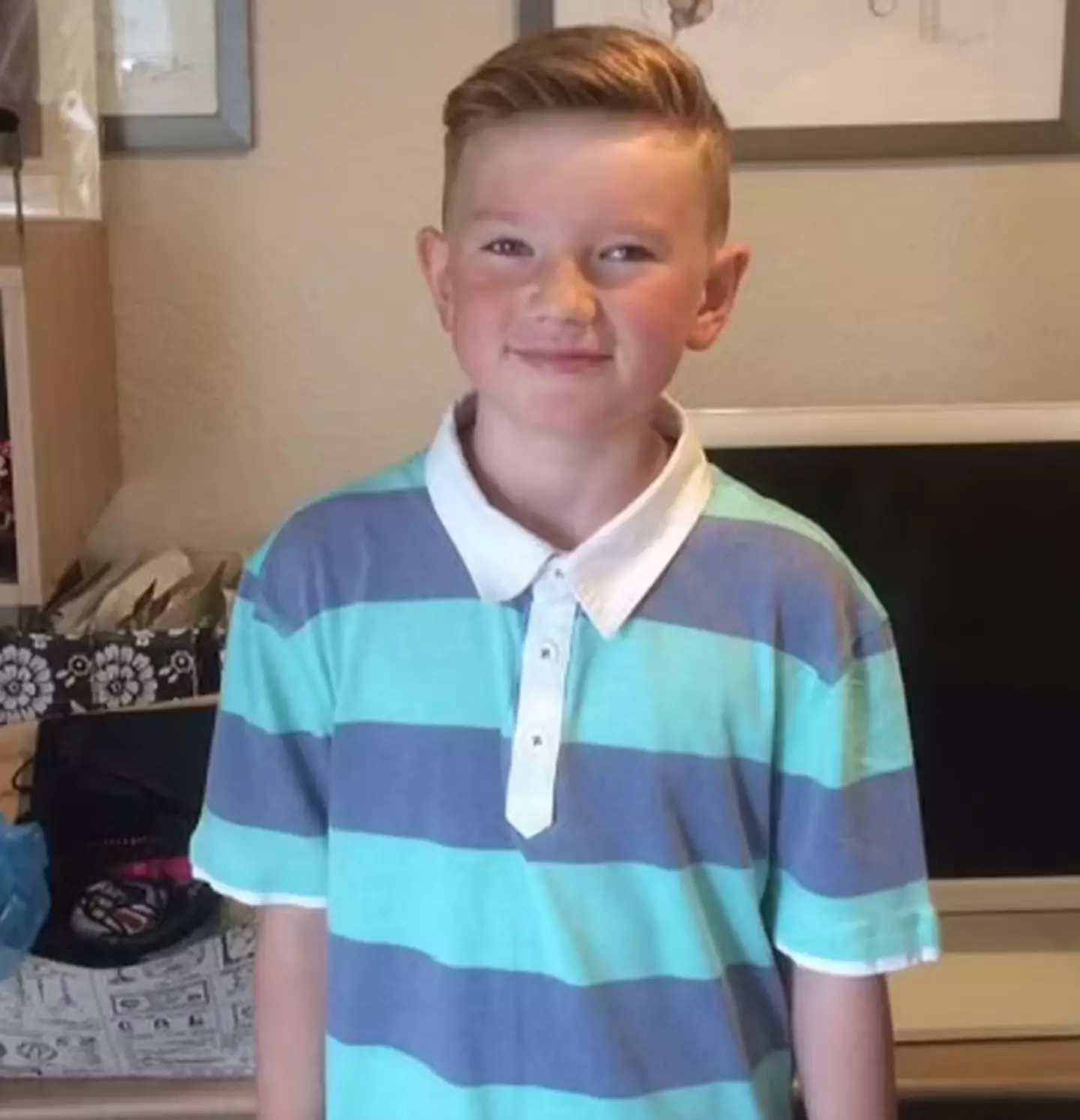 Alex Batty returned home last week after being abducted by his mother back in 2017.