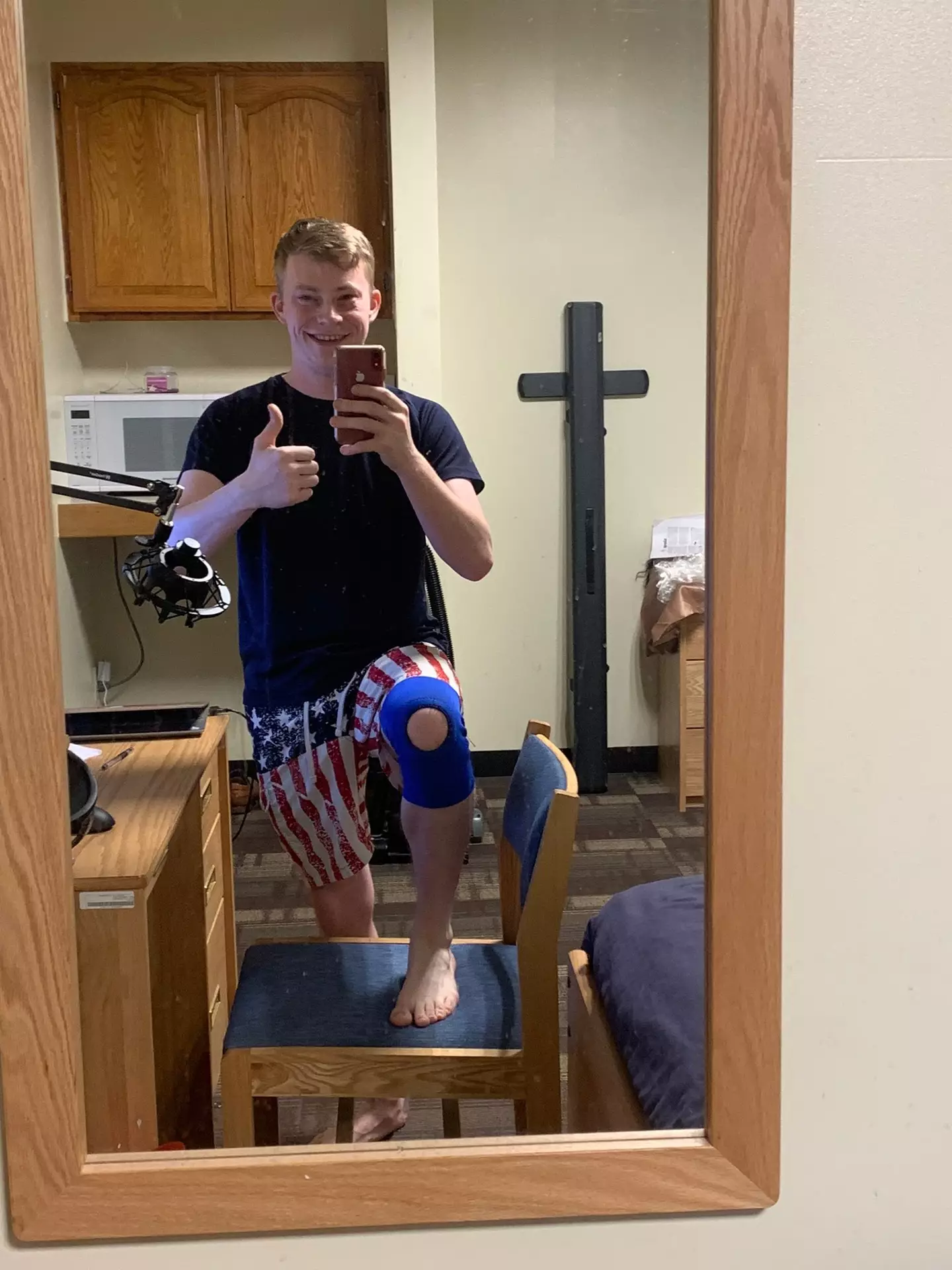 The gamer is set to make a full recovery.