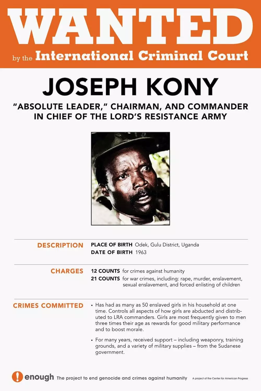 The warlord managed to evade capture.