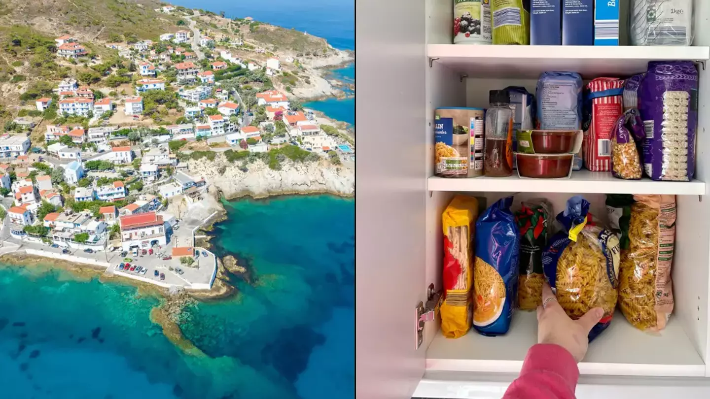 People on 'blue zone' island where many live to 100 have spoonful of common cupboard staple everyday