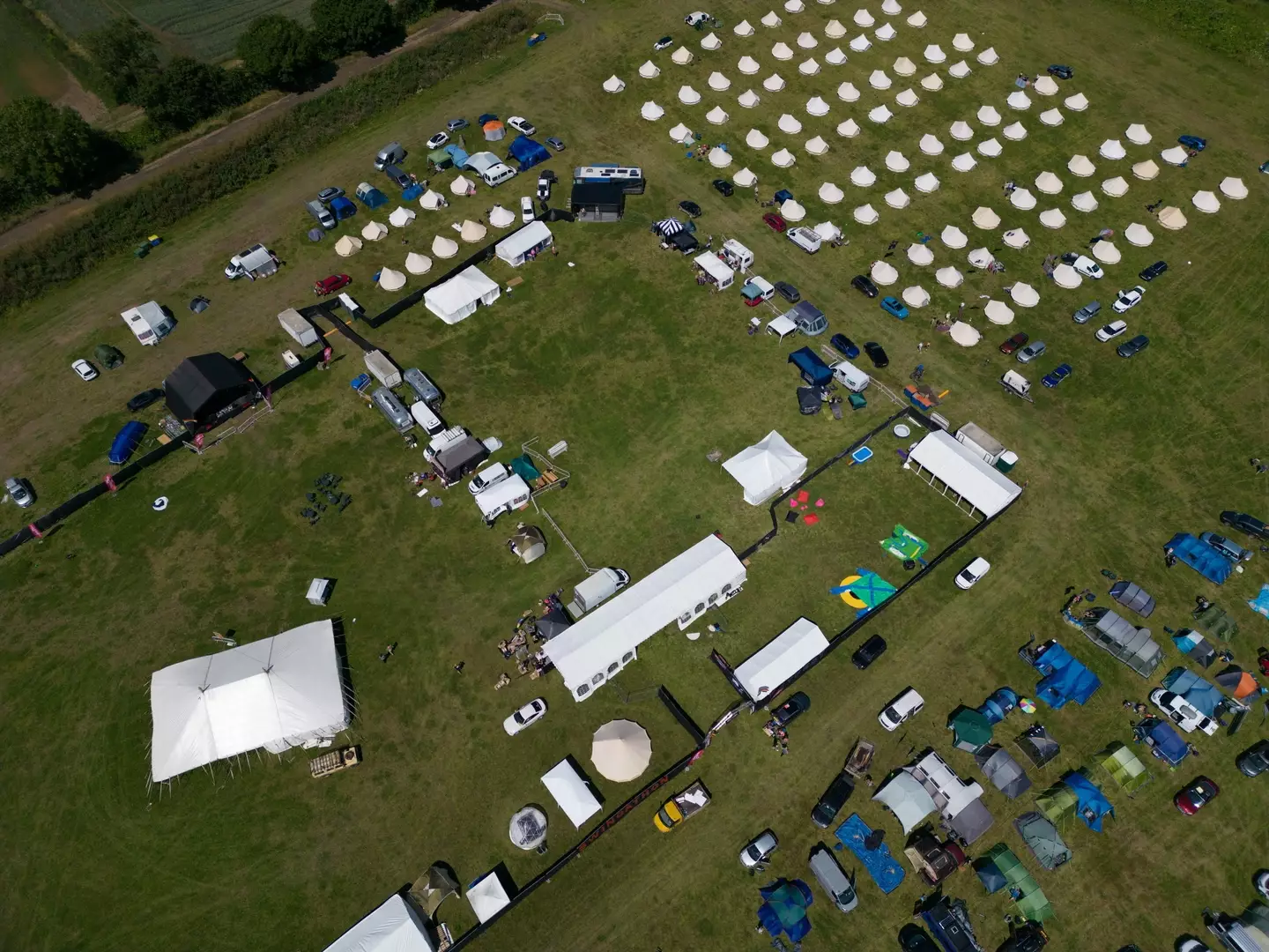 Swingathon brought the heat to Lincolnshire over the weekend. (SWNS)